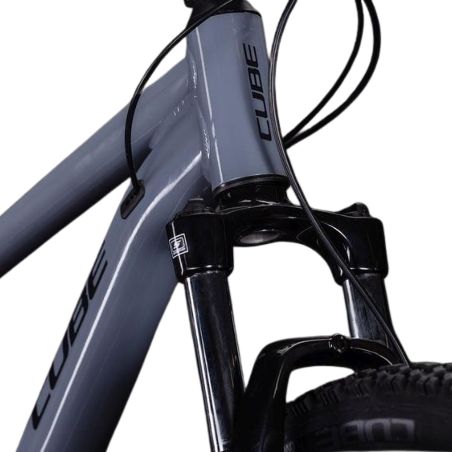 Bicicleta Cube Aim ONE Smoke´n´black