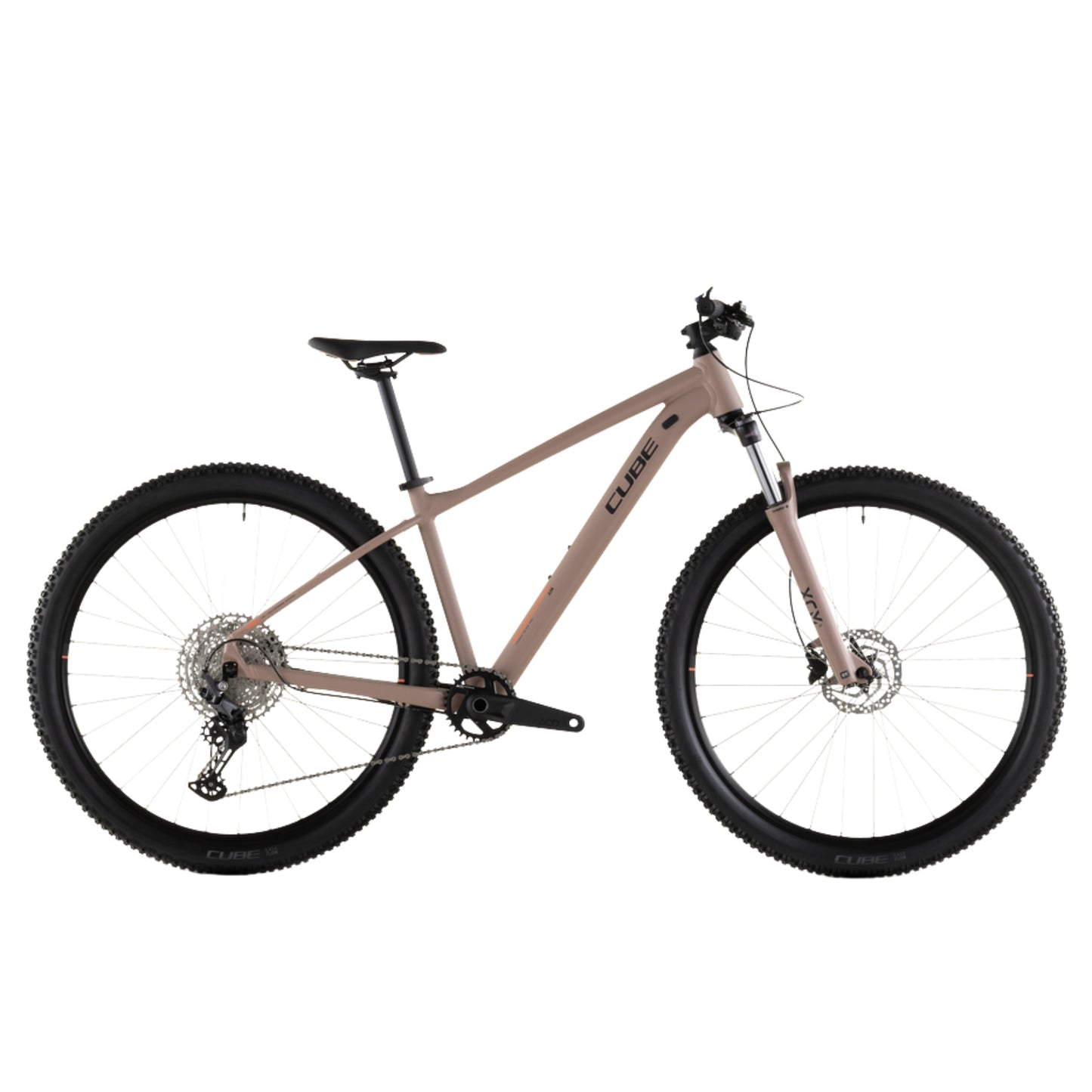 Bicicleta Cube Aim SLX Blushrose´n´black