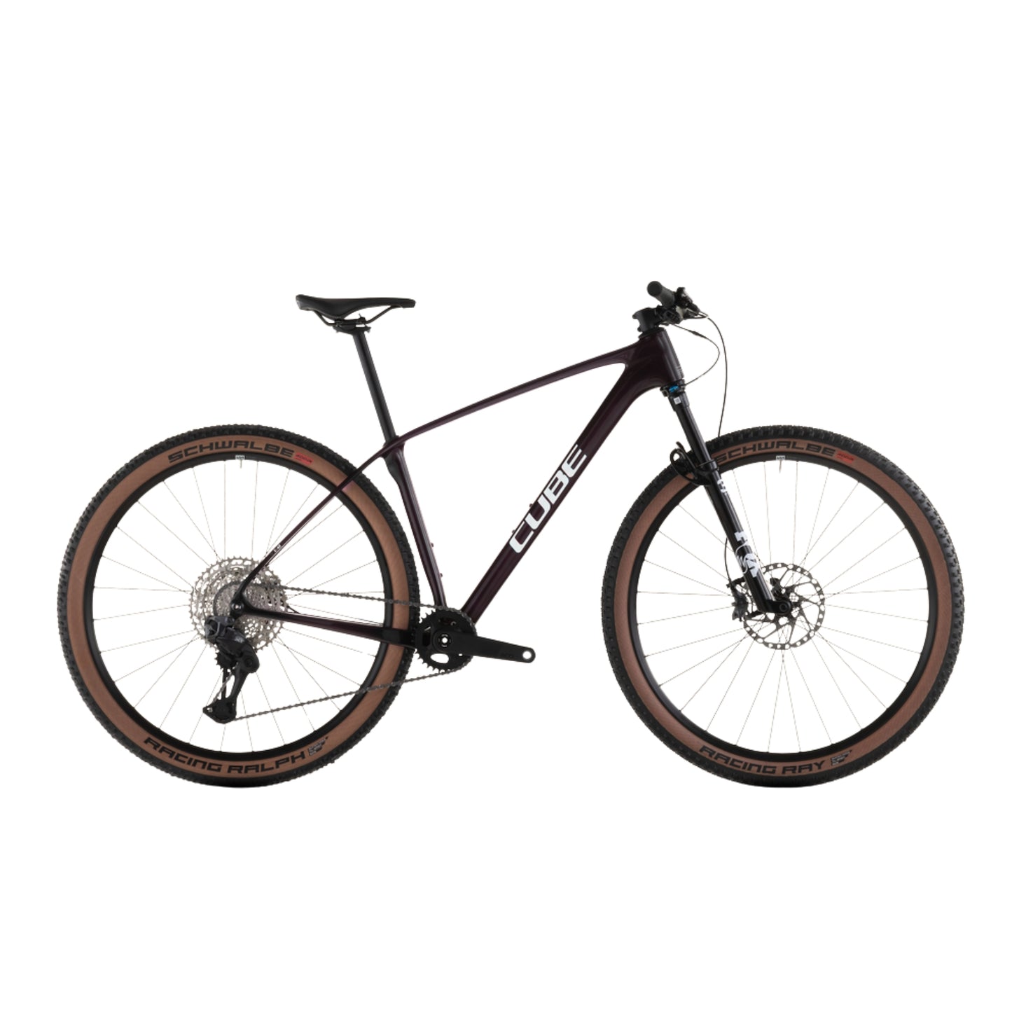 Bicicleta Cube Reaction C:62 Race Liquired´n´white