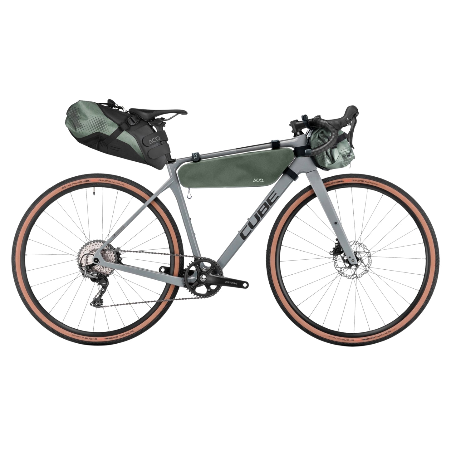 Bolsa Sillín ACID Saddle Bag PACK PRO 11 Green