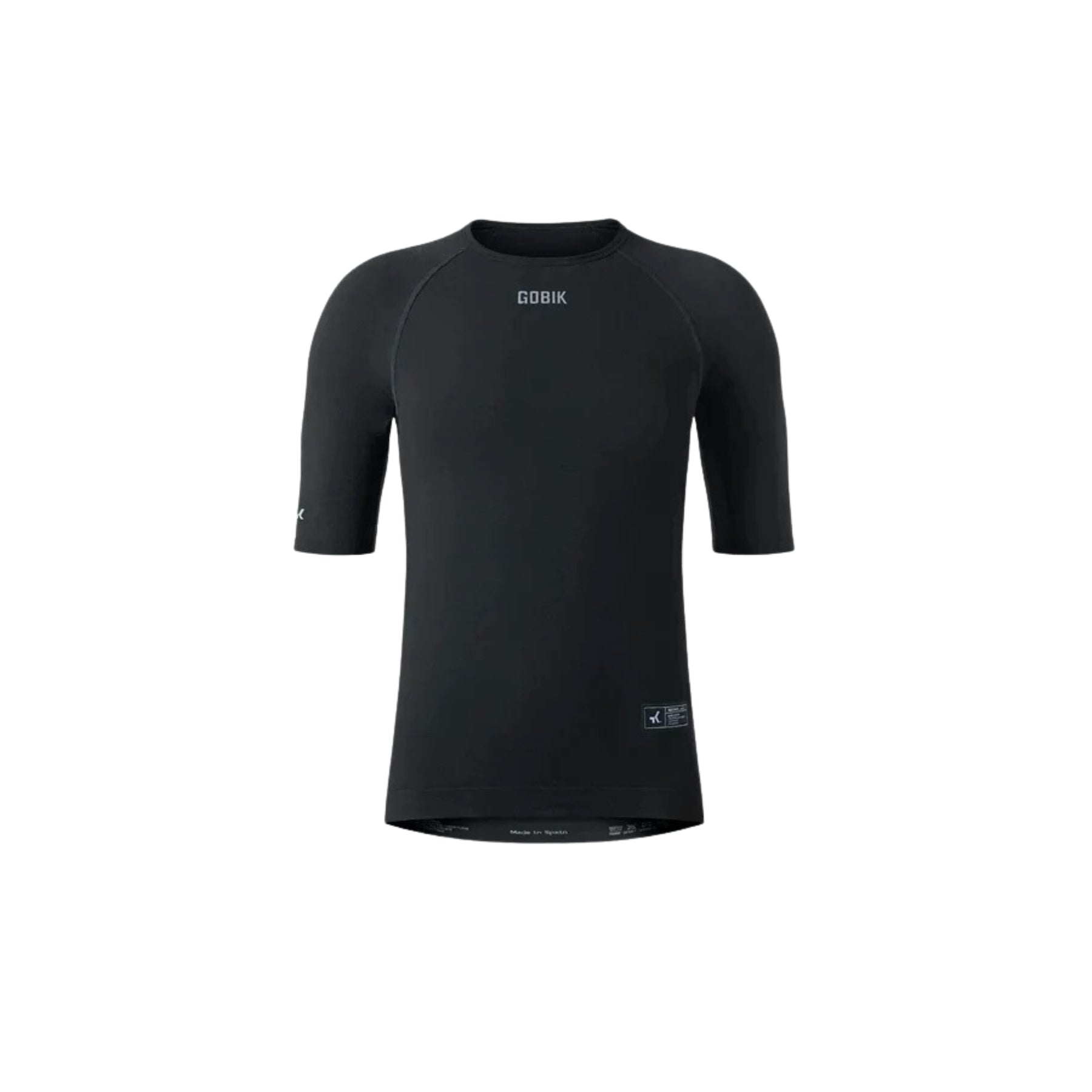 Camiseta Interior Manga Corta Gobik Winter Merino Hombre Coal