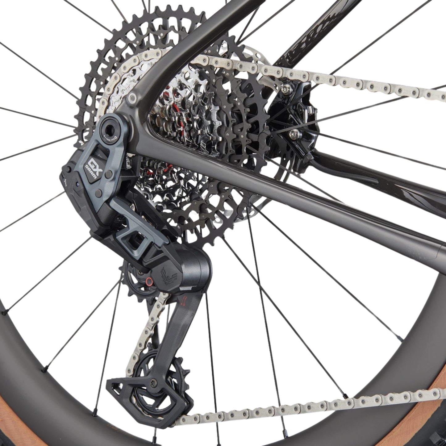 Cannodale Topstone Carbon 1 Lefty AXS Gravel Bike Black