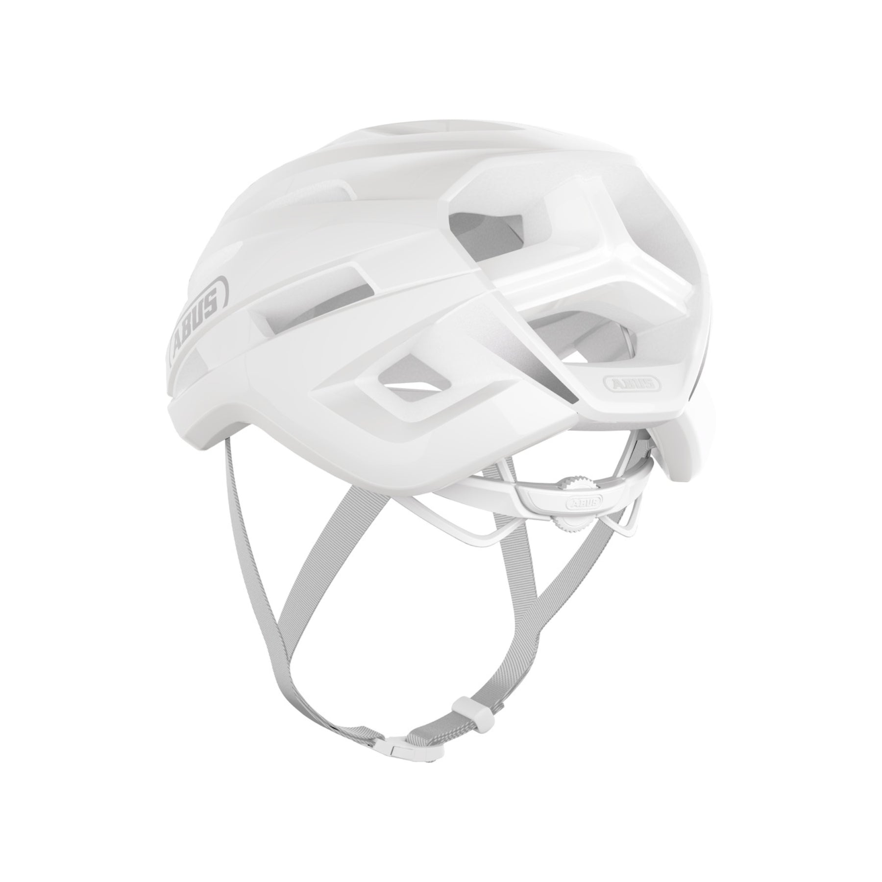 Casco Abus StormChaser ACE Pure White (2025)