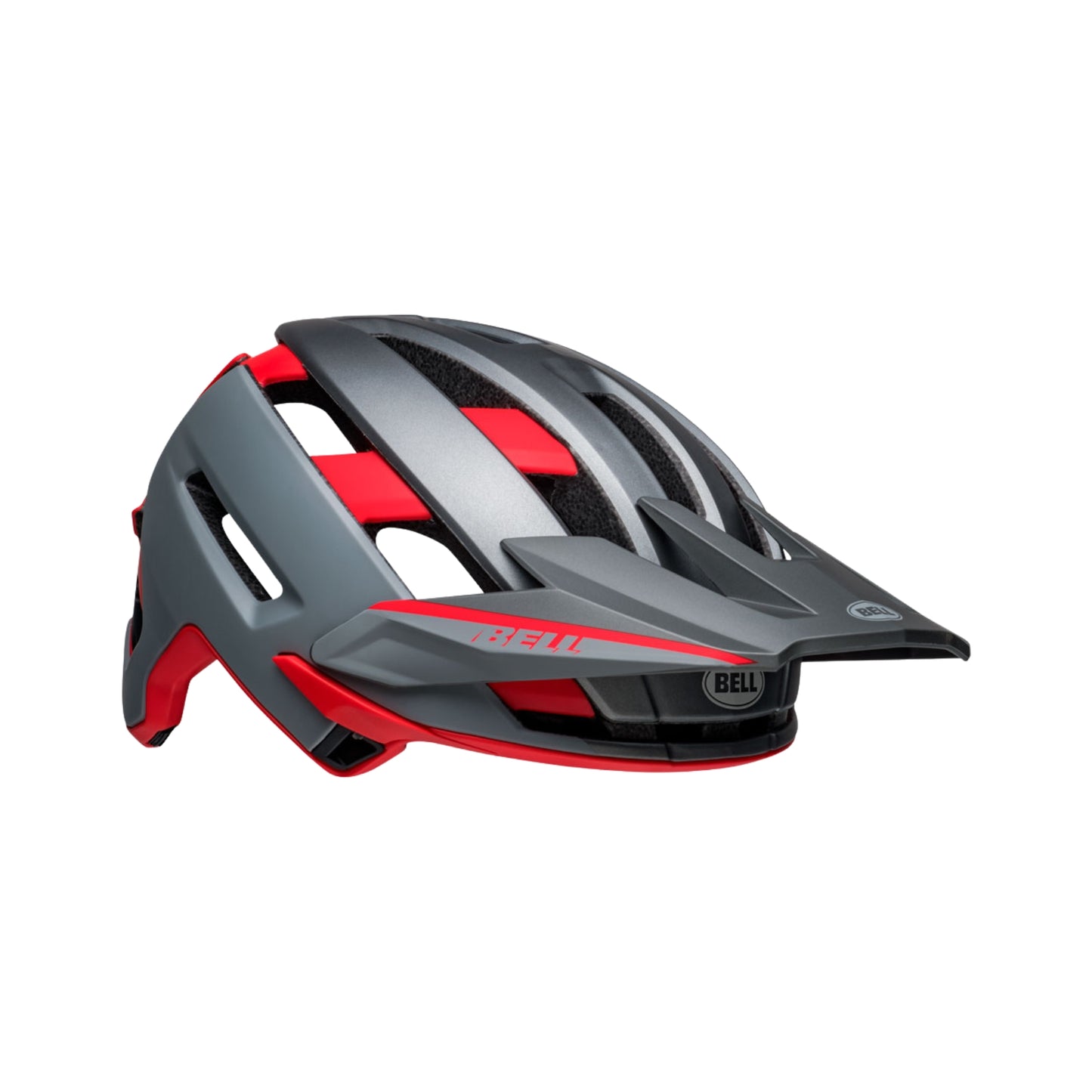 Casco Bell Super Air R Spherical Rojo/Gris Mate