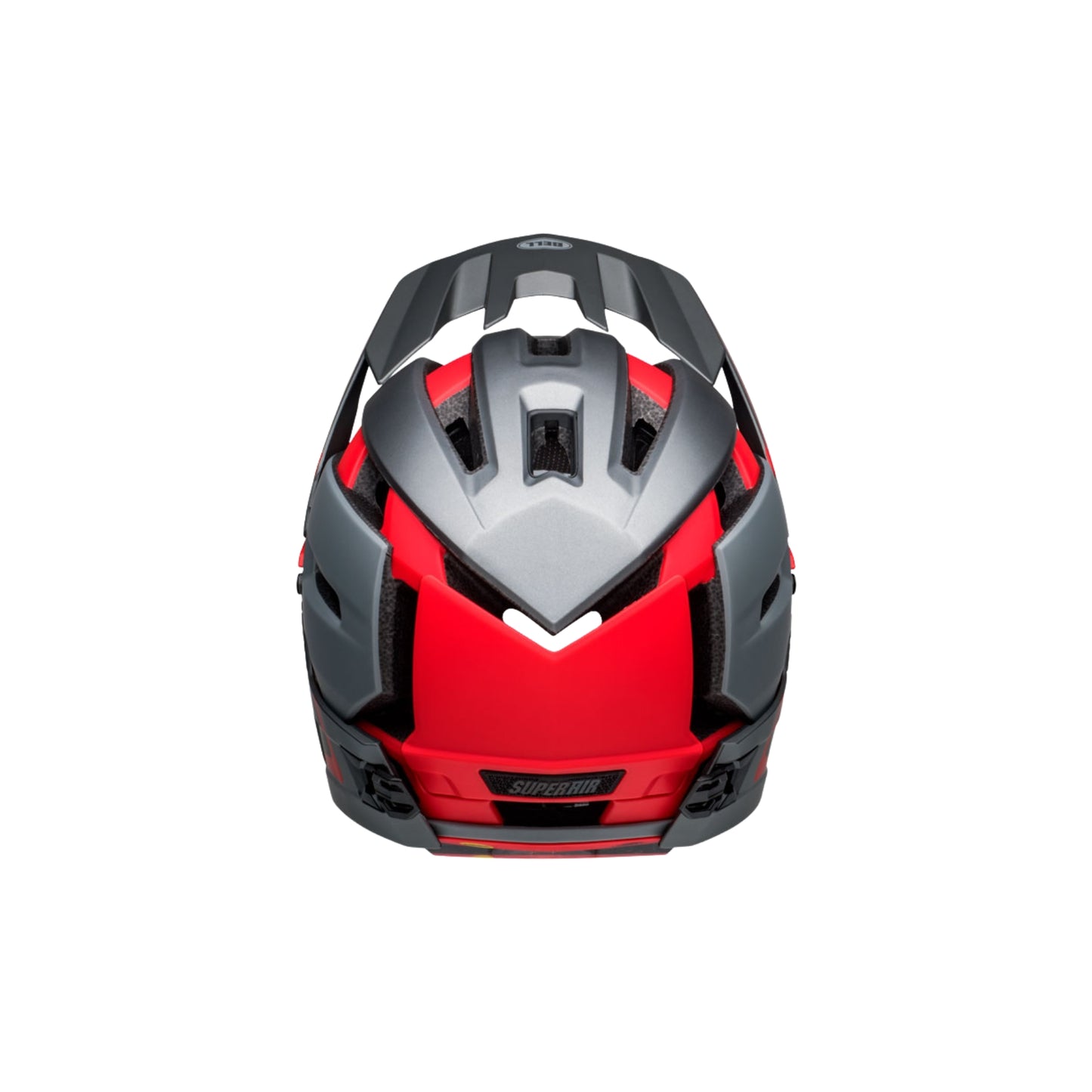 Casco Bell Super Air R Spherical Rojo/Gris Mate