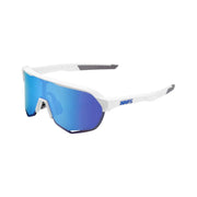 Gafas 100x100 100% S2  Matt White Hyper Blue