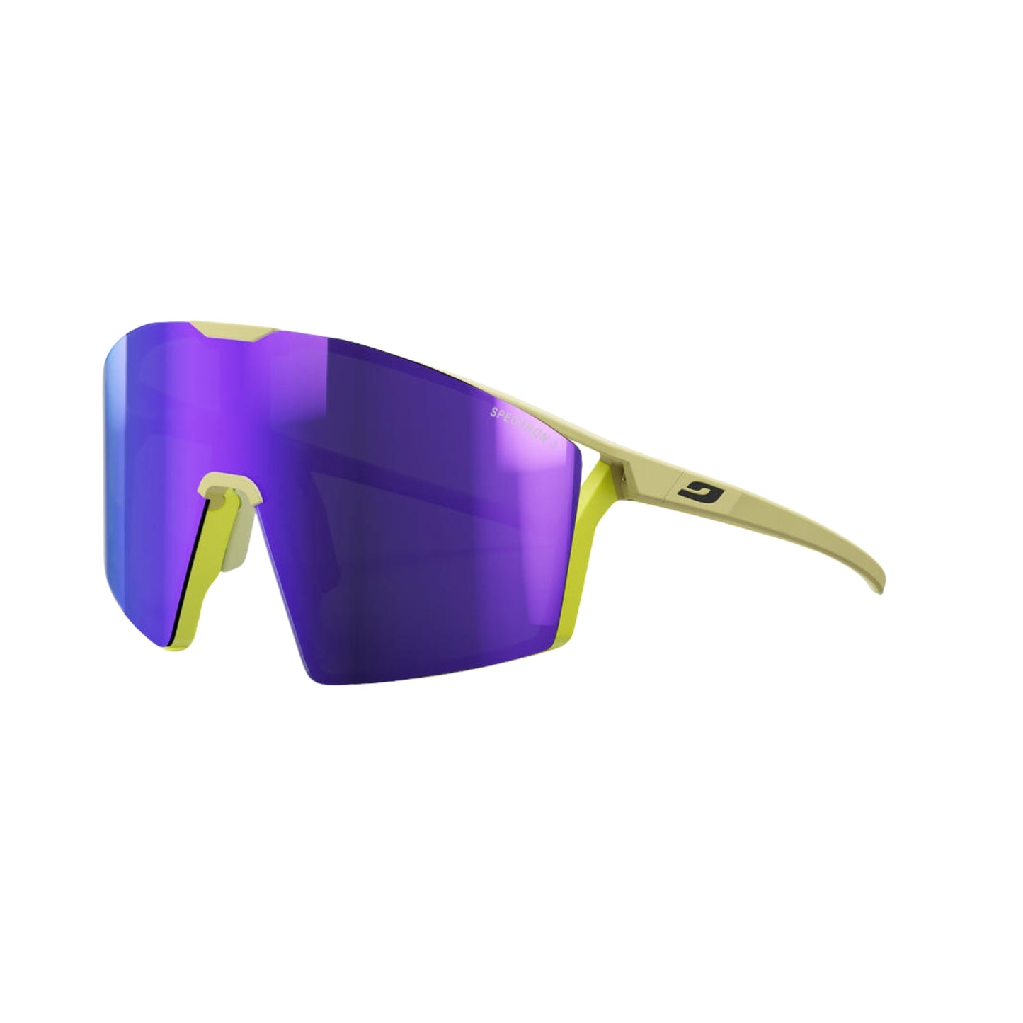 Gafas Julbo Edge Spectron Mate - Marrón Claro Mate / Amarillo Flúor