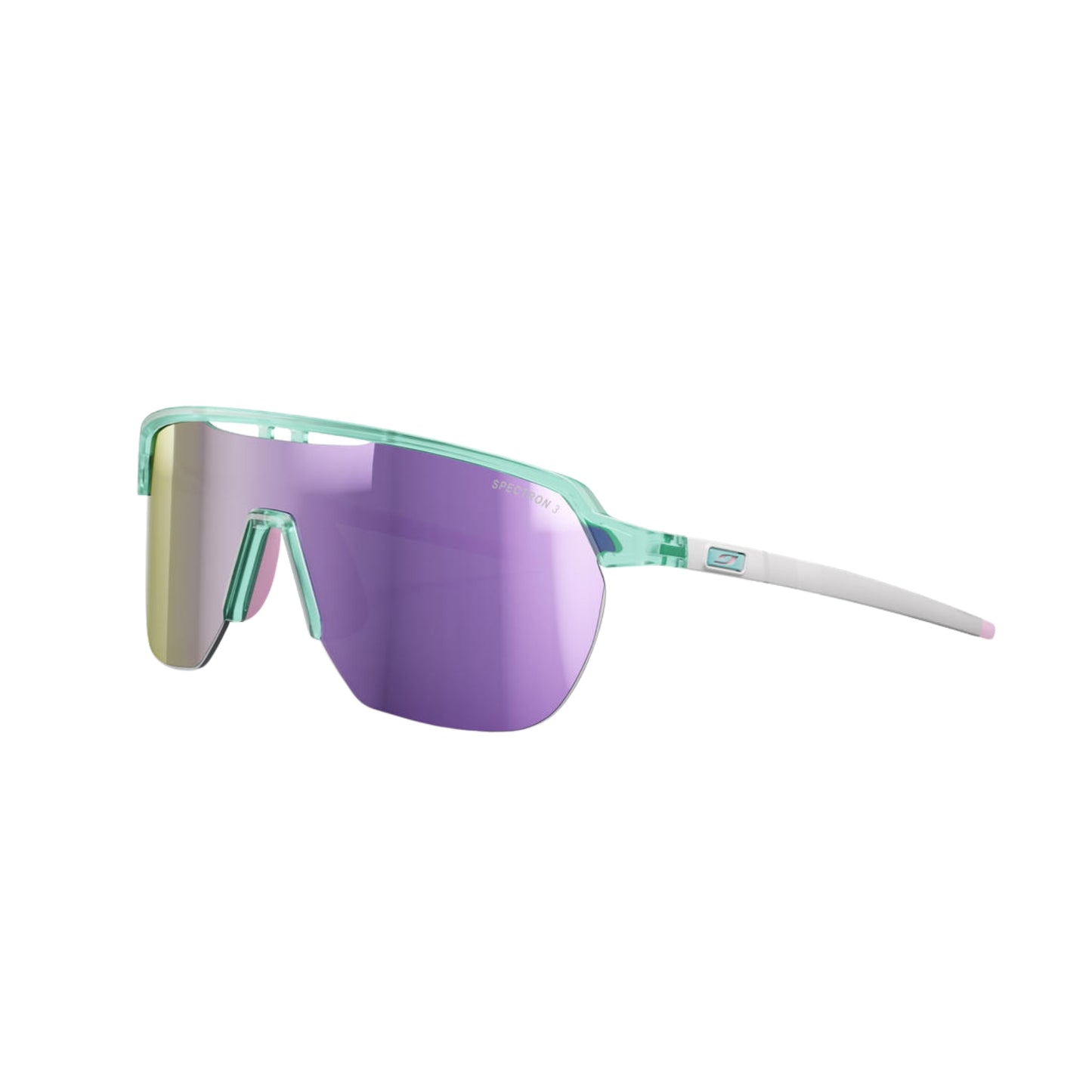 Gafas Julbo Frequency Spectron Translúcido Brillante- Verde Claro / Rosa