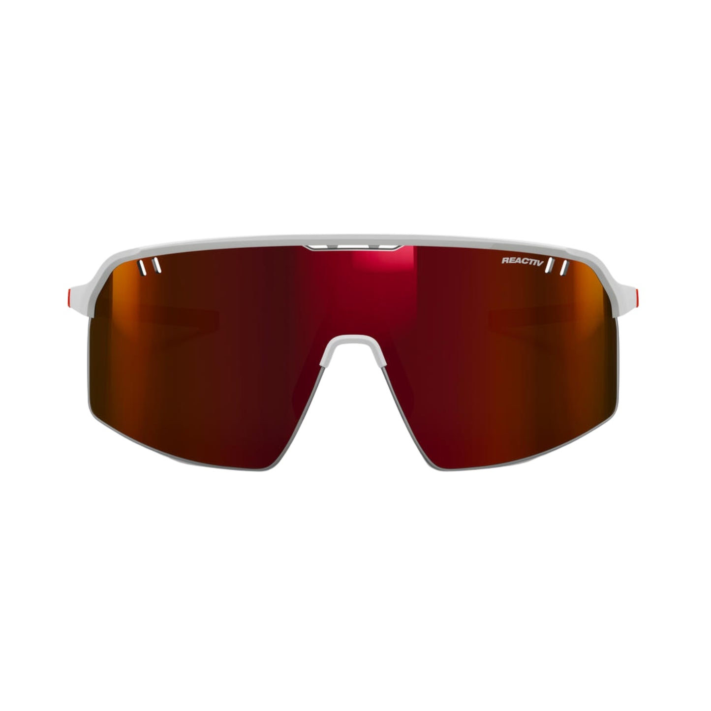 Gafas Julbo Intensity Reactiv Mate - Blanco / Fluo Naranja