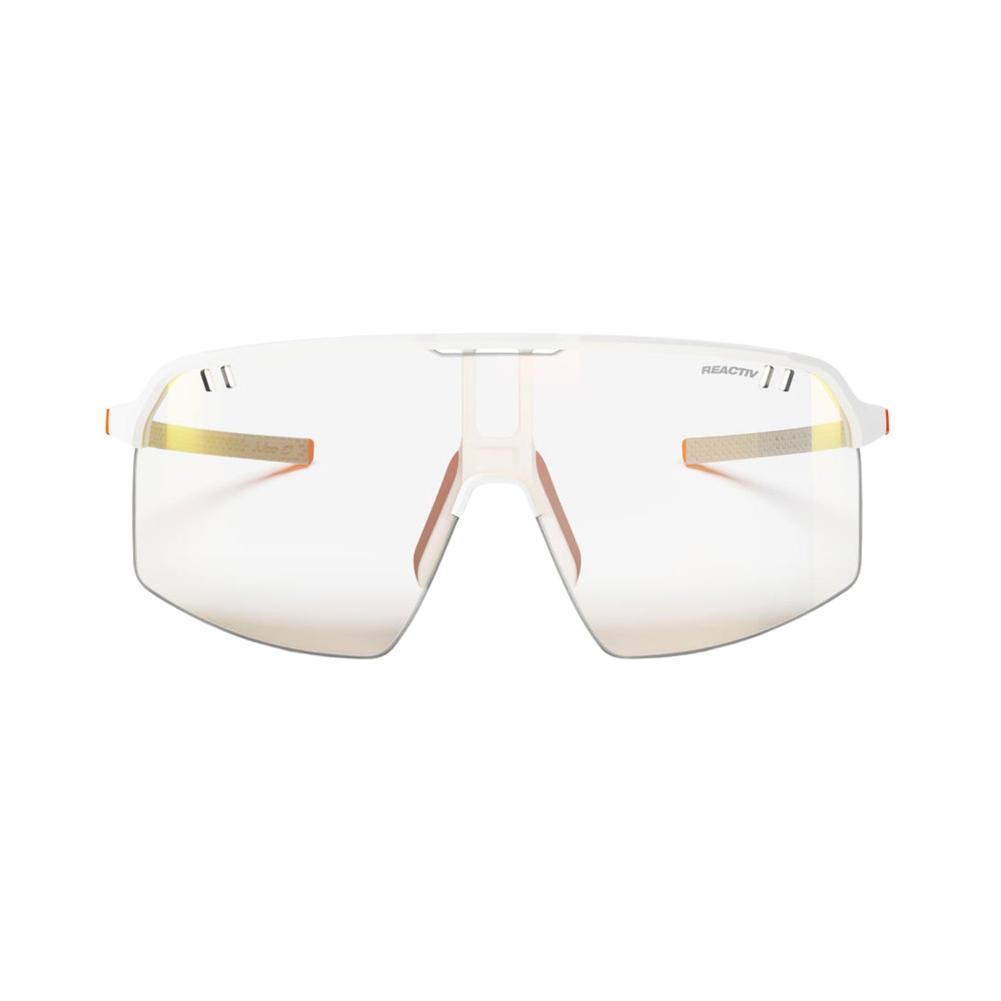 Gafas Julbo Intensity Reactiv Mate - Blanco / Fluo Naranja