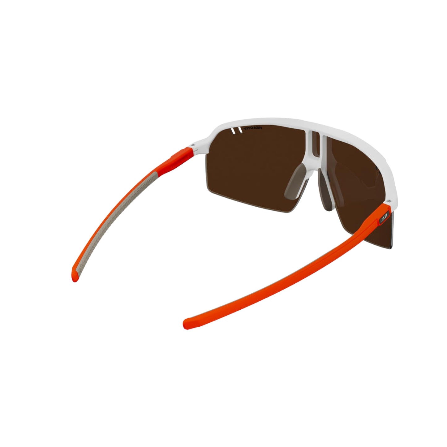 Gafas Julbo Intensity Reactiv Mate - Blanco / Fluo Naranja