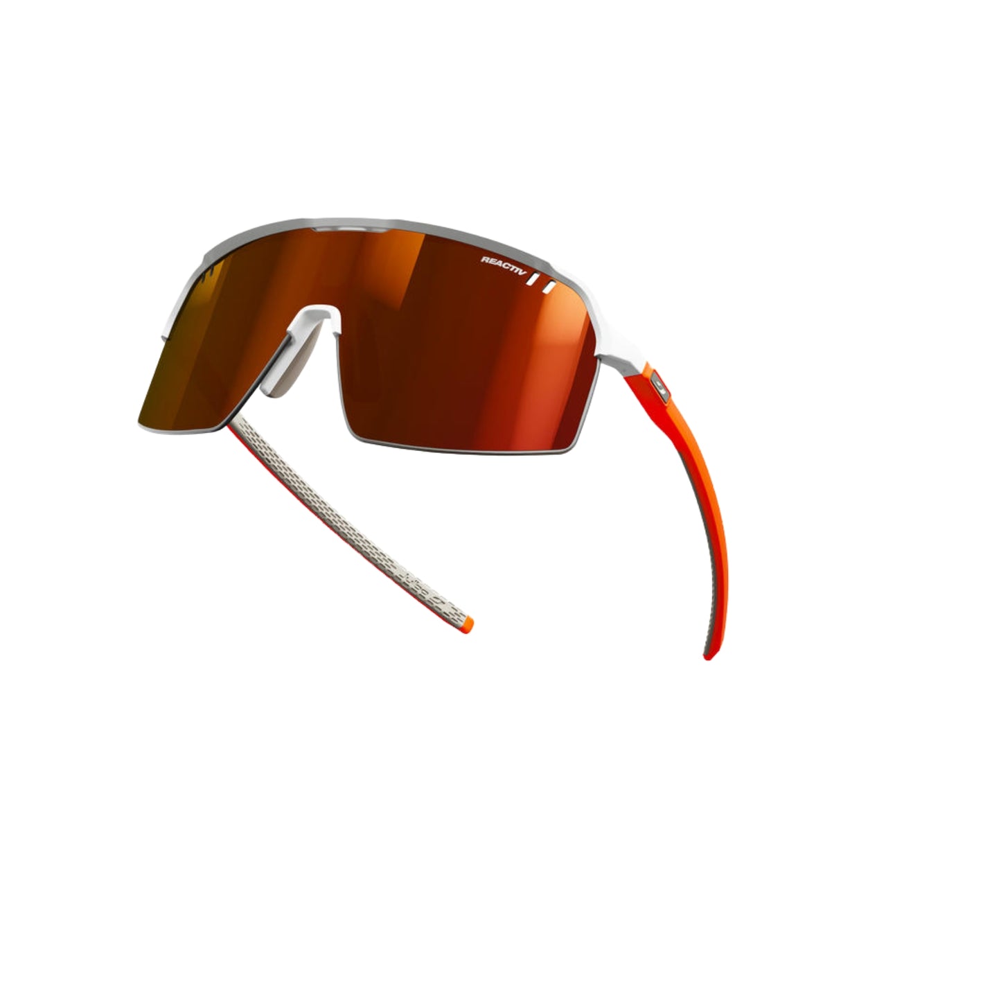 Gafas Julbo Intensity Reactiv Mate - Blanco / Fluo Naranja