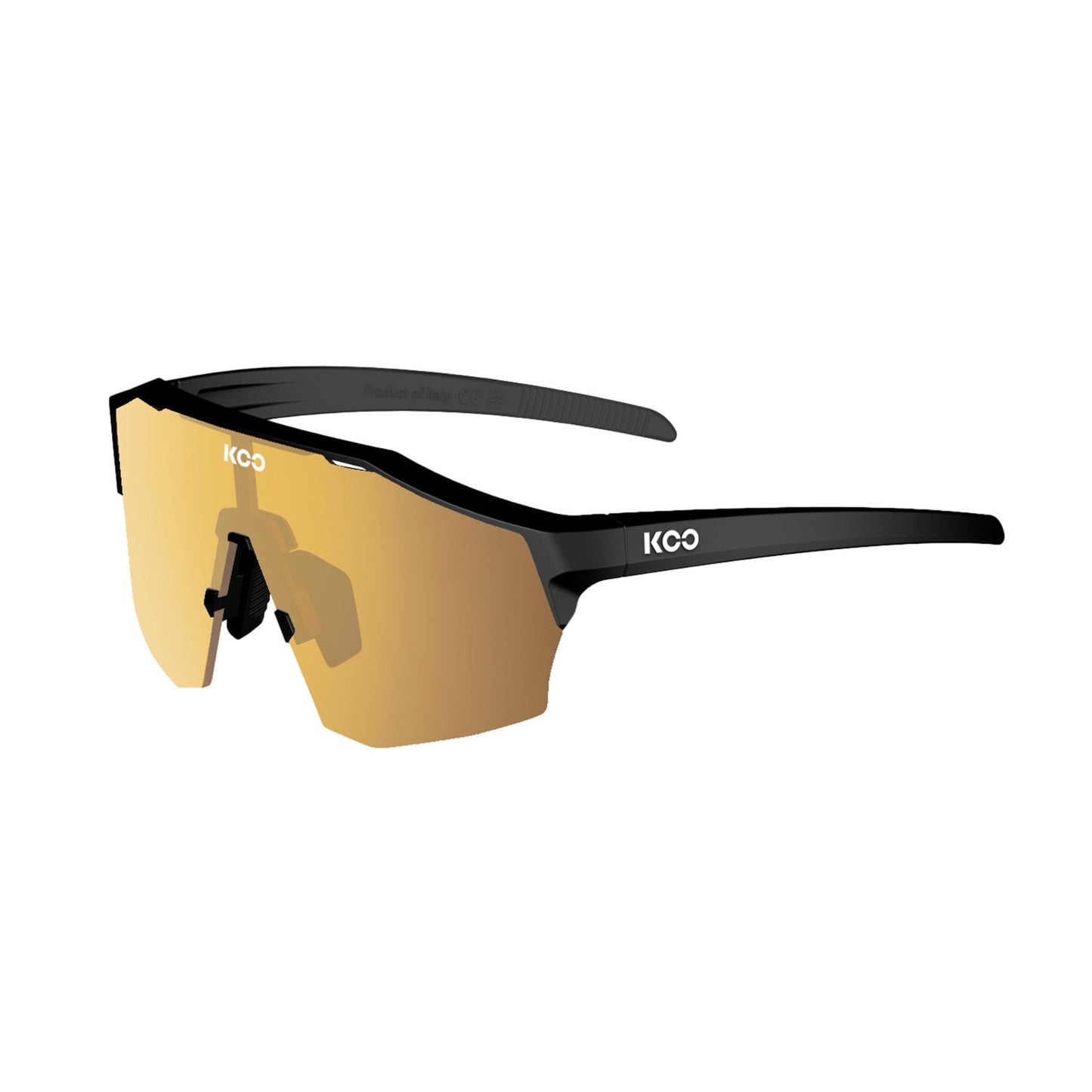 Gafas KOO Alibi Dark Black Matt-Gold