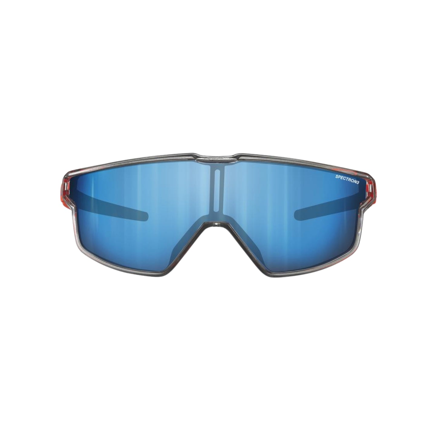 Gafas Julbo Fury Mini Translúcido Brillante - Gris Translúcido Brillante / Naranja Flúor Mate