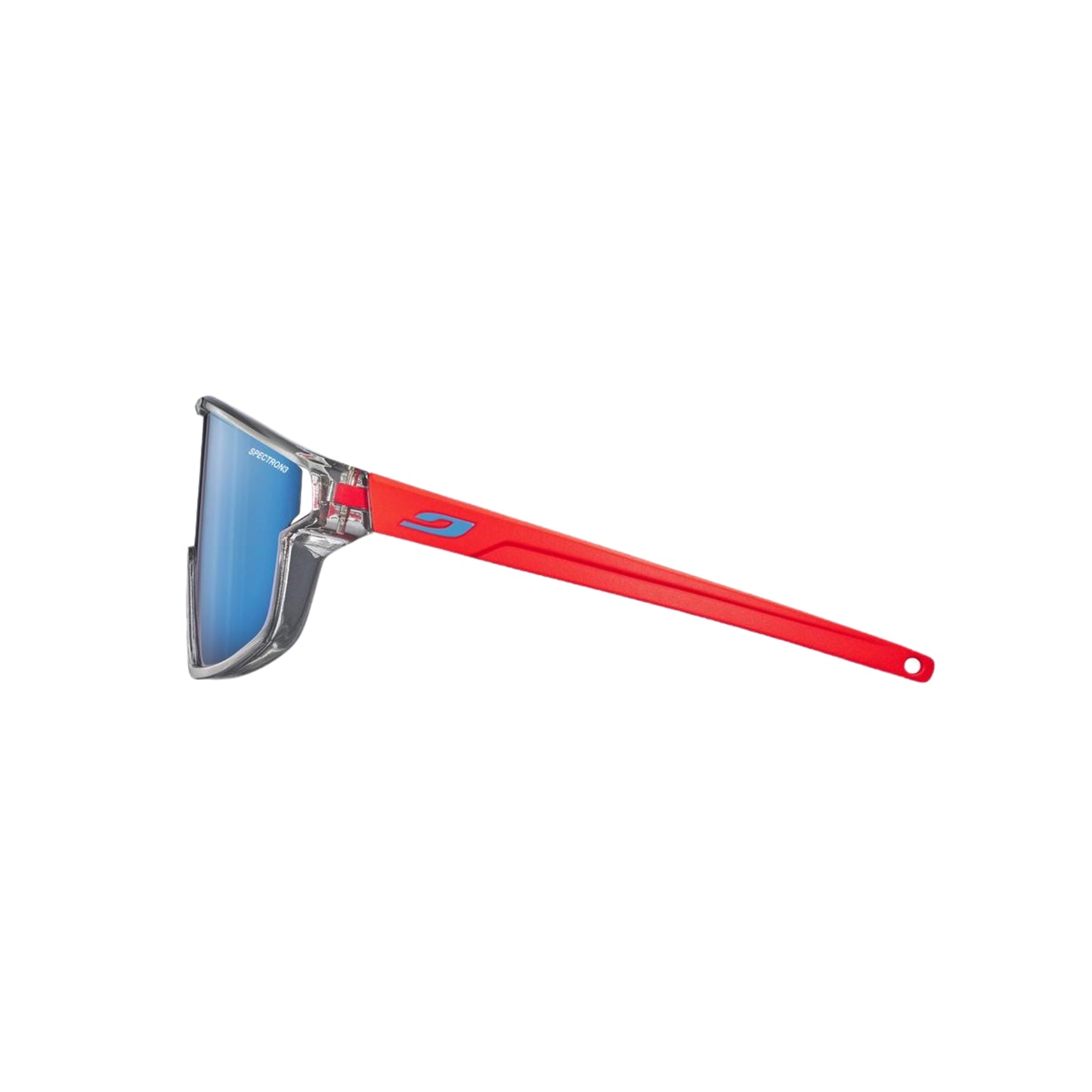 Gafas Julbo Fury Mini Translúcido Brillante - Gris Translúcido Brillante / Naranja Flúor Mate