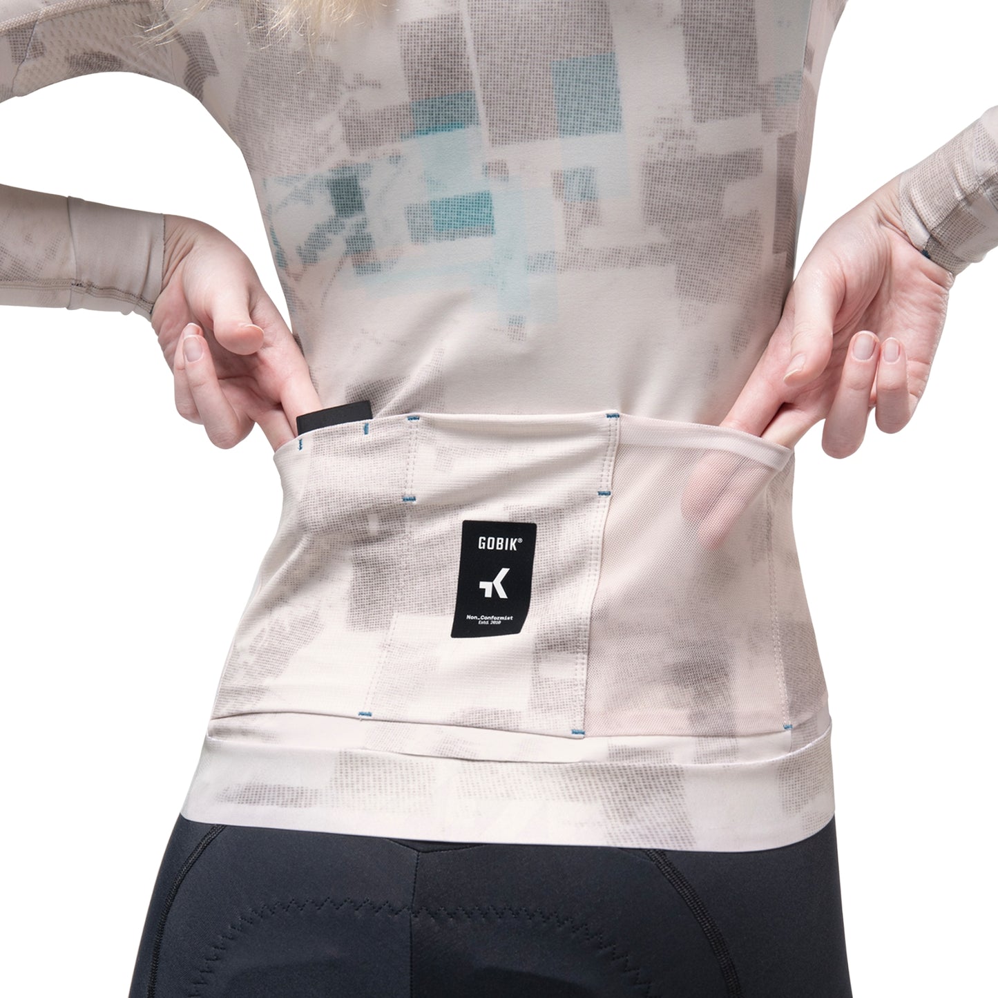 Maillot Gobik Manga Larga Hyder Blend Mujer Cold26 Hazelnut