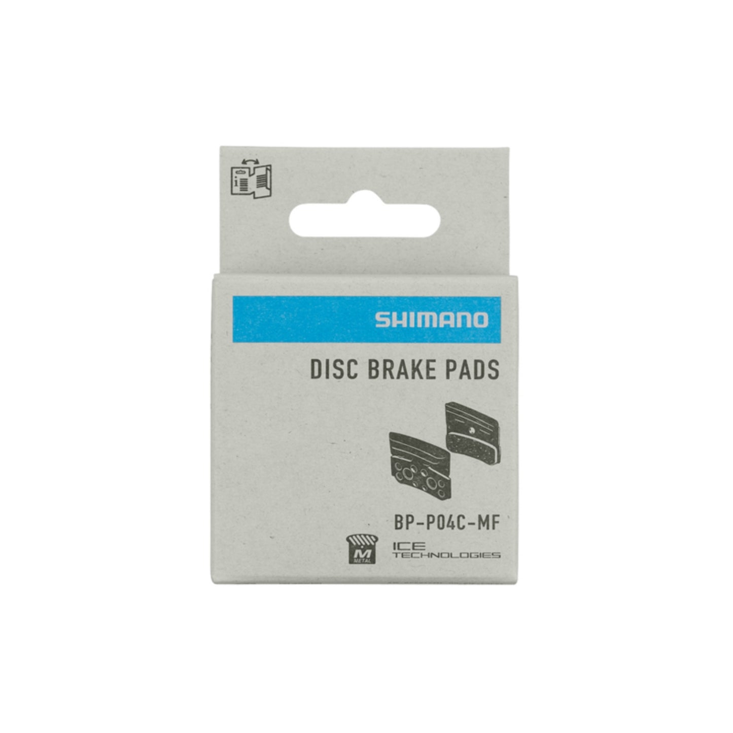 Pastillas de Freno Disco Shimano - P04C-MF | Metal | Ice-Tech