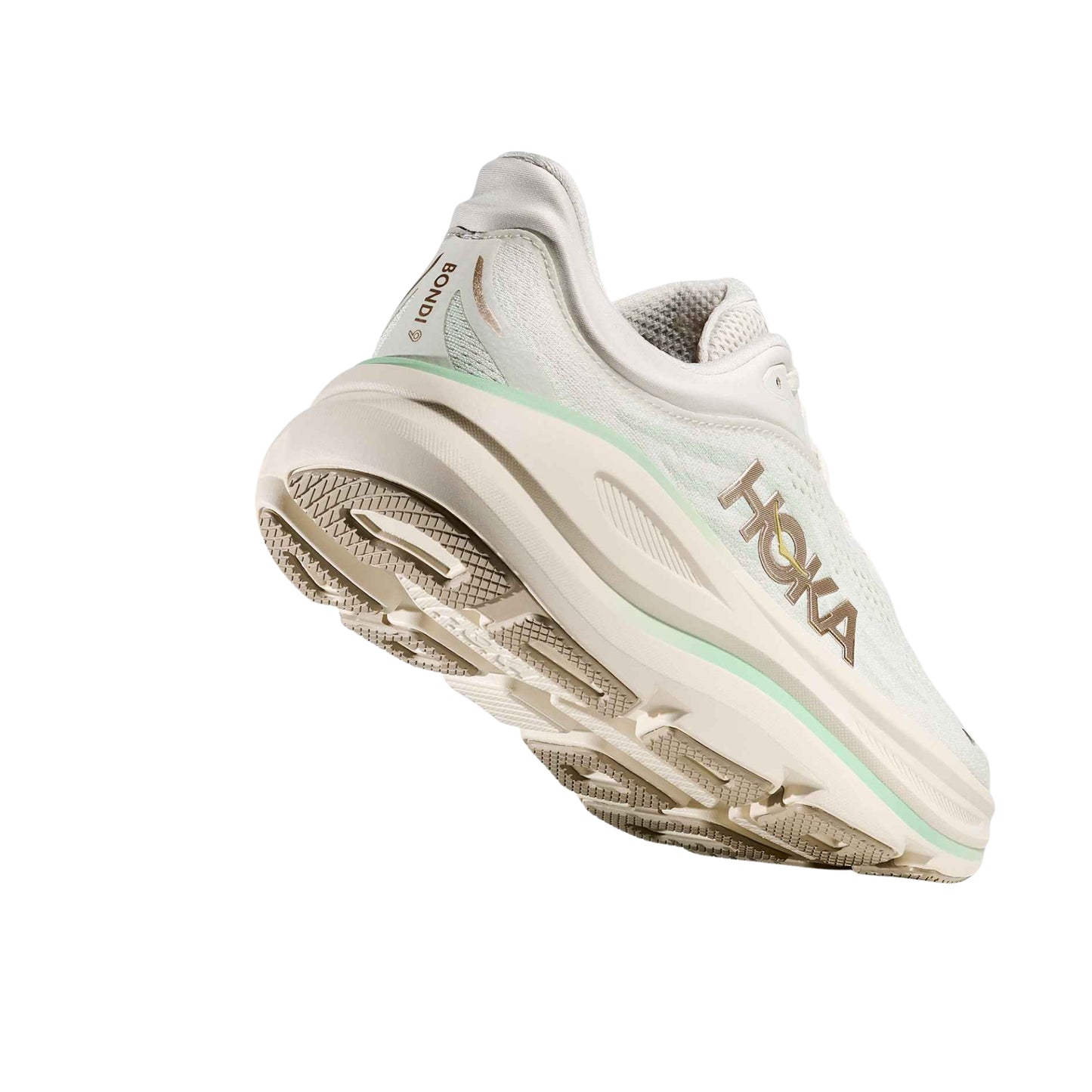 Zapatillas Hoka Bondi 9 W Truffle Salt - Sea Glass TLSL
