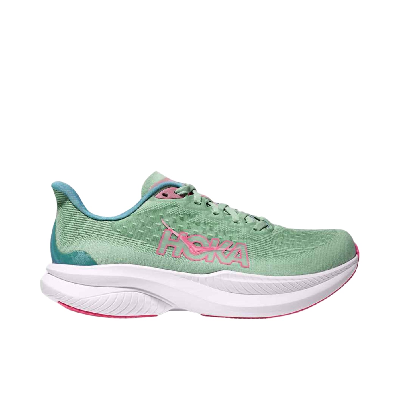 Zapatillas Hoka Mach 6 W Jadeite - Alpine Blue JTL