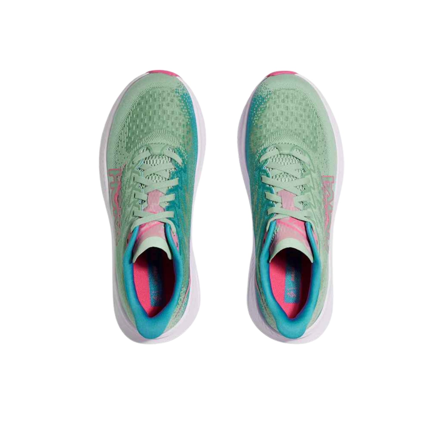 Zapatillas Hoka Mach 6 W Jadeite - Alpine Blue JTL