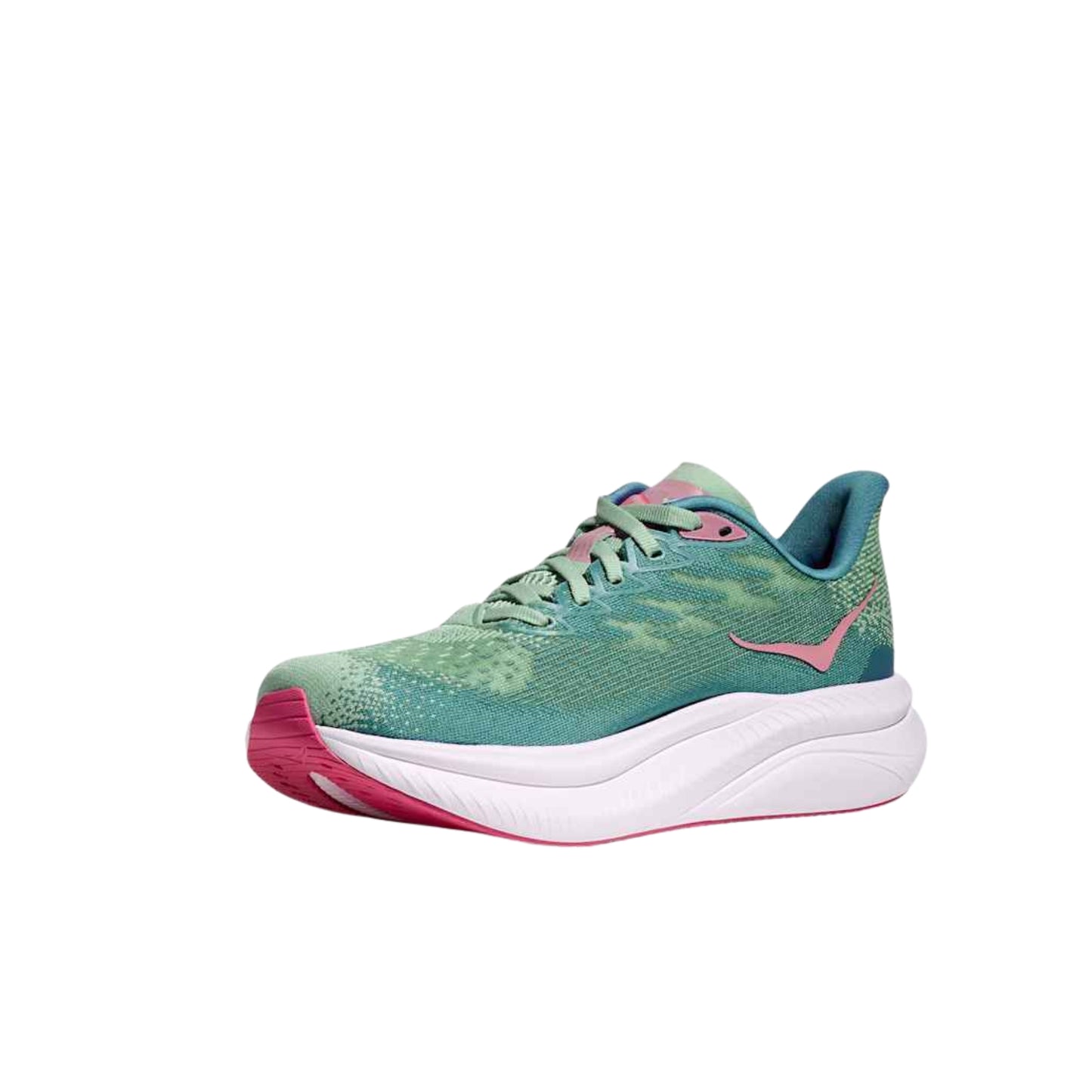 Zapatillas Hoka Mach 6 W Jadeite - Alpine Blue JTL