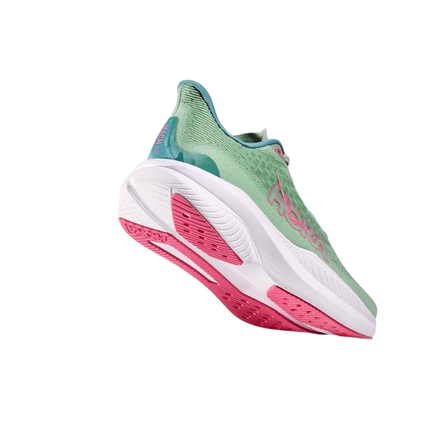 Zapatillas Hoka Mach 6 W Jadeite - Alpine Blue JTL