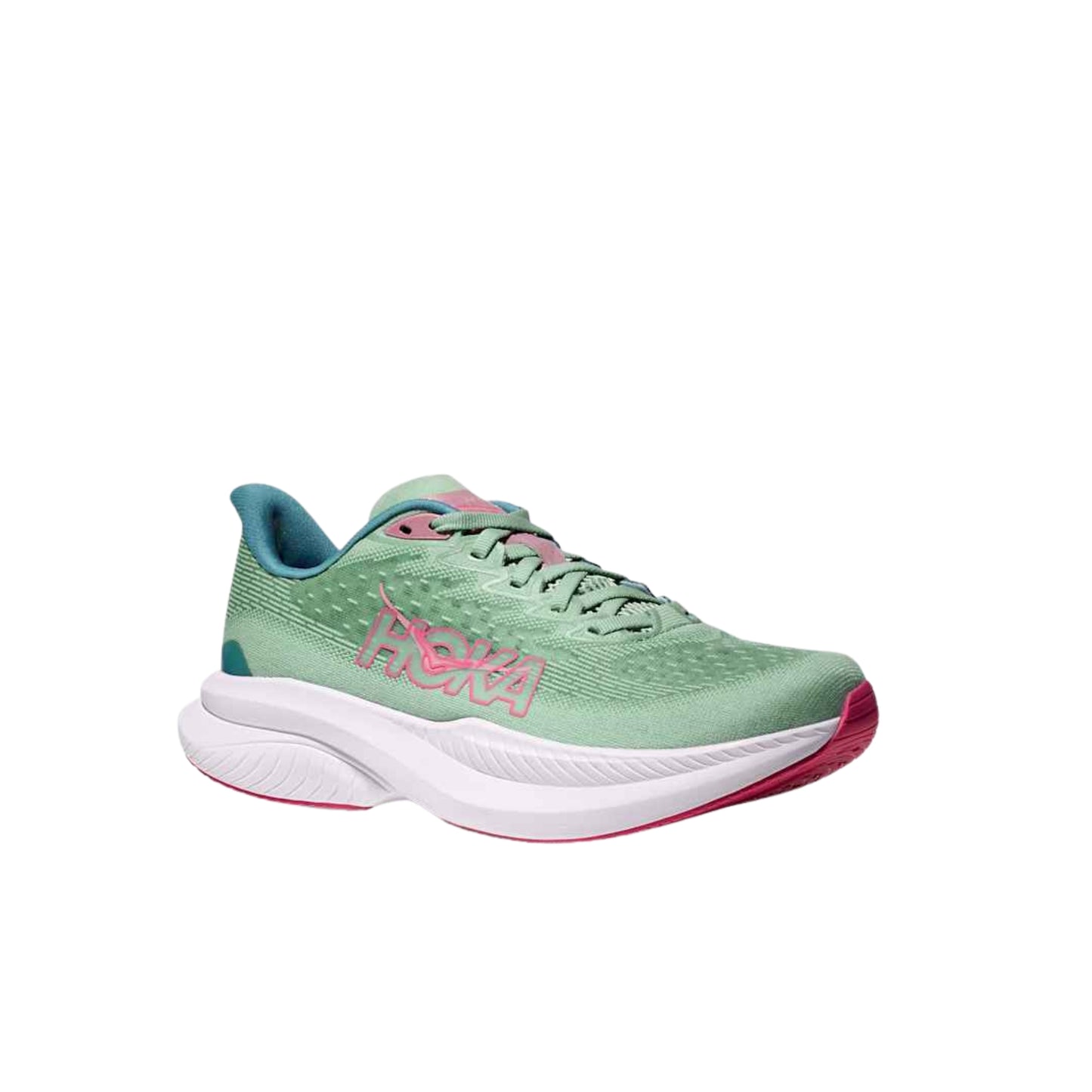 Zapatillas Hoka Mach 6 W Jadeite - Alpine Blue JTL