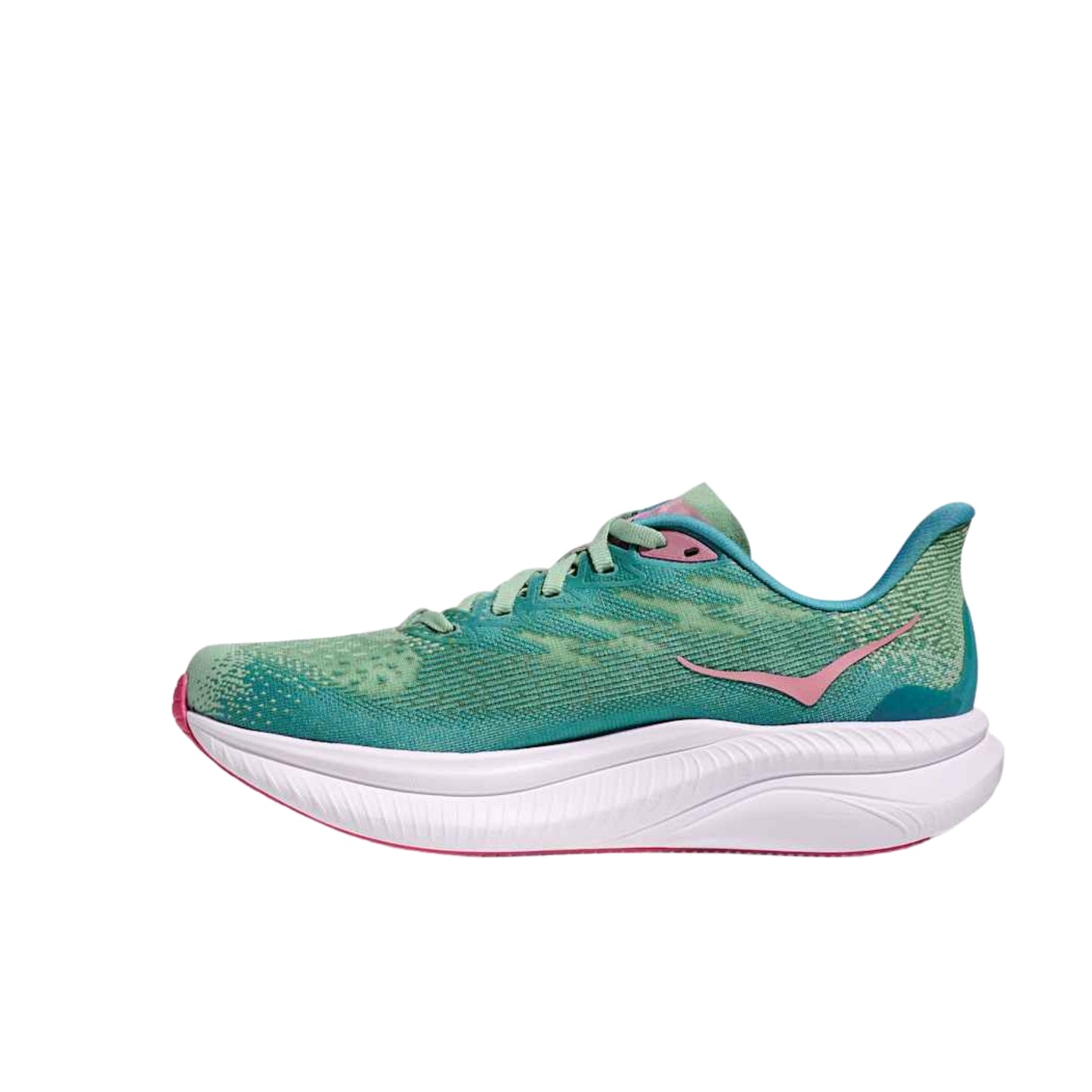 Zapatillas Hoka Mach 6 W Jadeite - Alpine Blue JTL