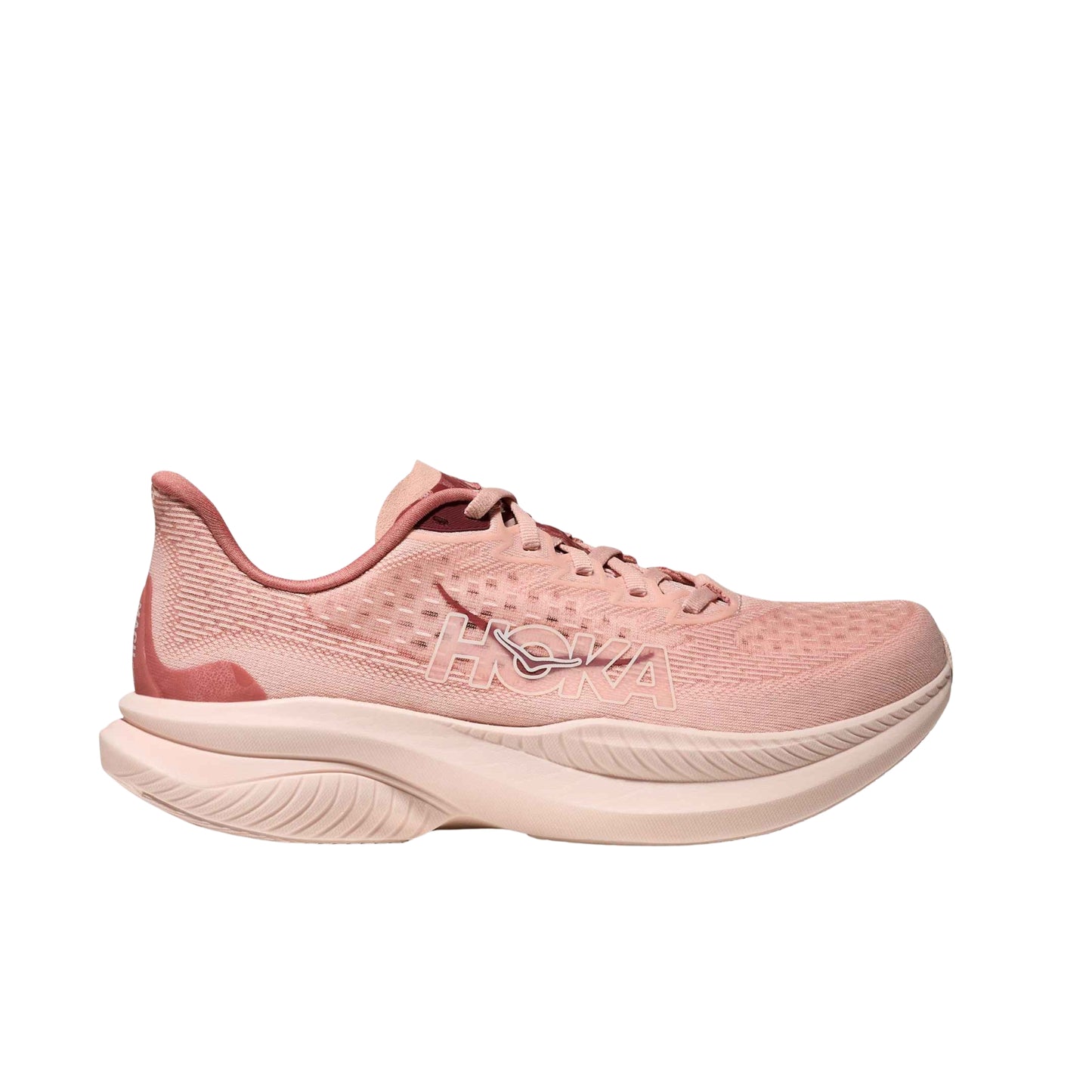 Zapatillas Hoka Mach 6 W Rose Latte - Blush RSLT