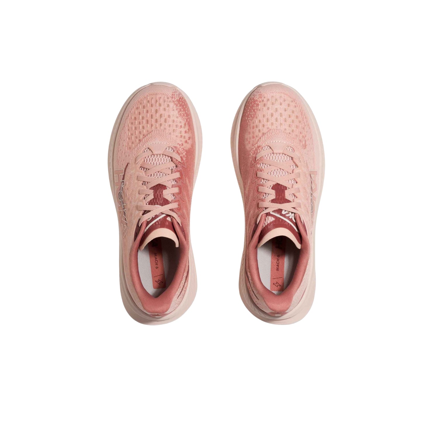 Zapatillas Hoka Mach 6 W Rose Latte - Blush RSLT