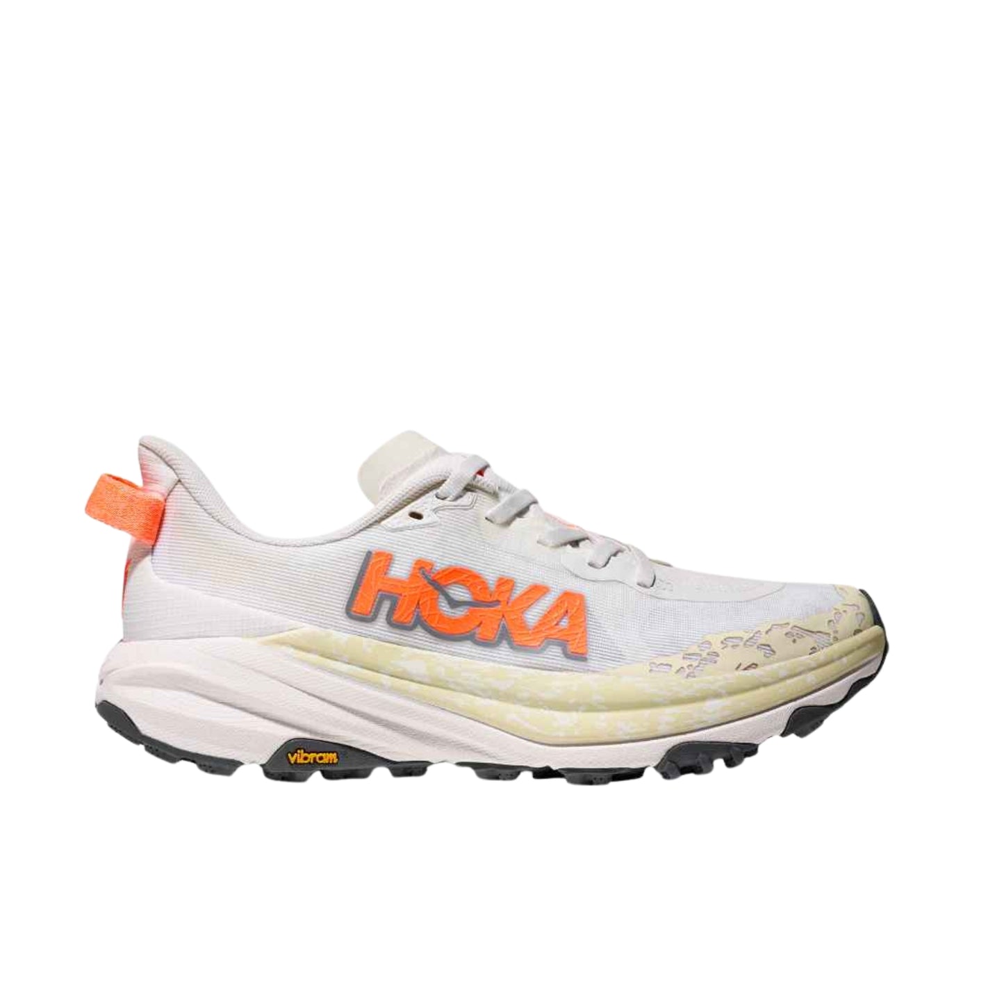 Zapatillas Hoka Speedgoat 6 W White - Neon Tangerine WNG
