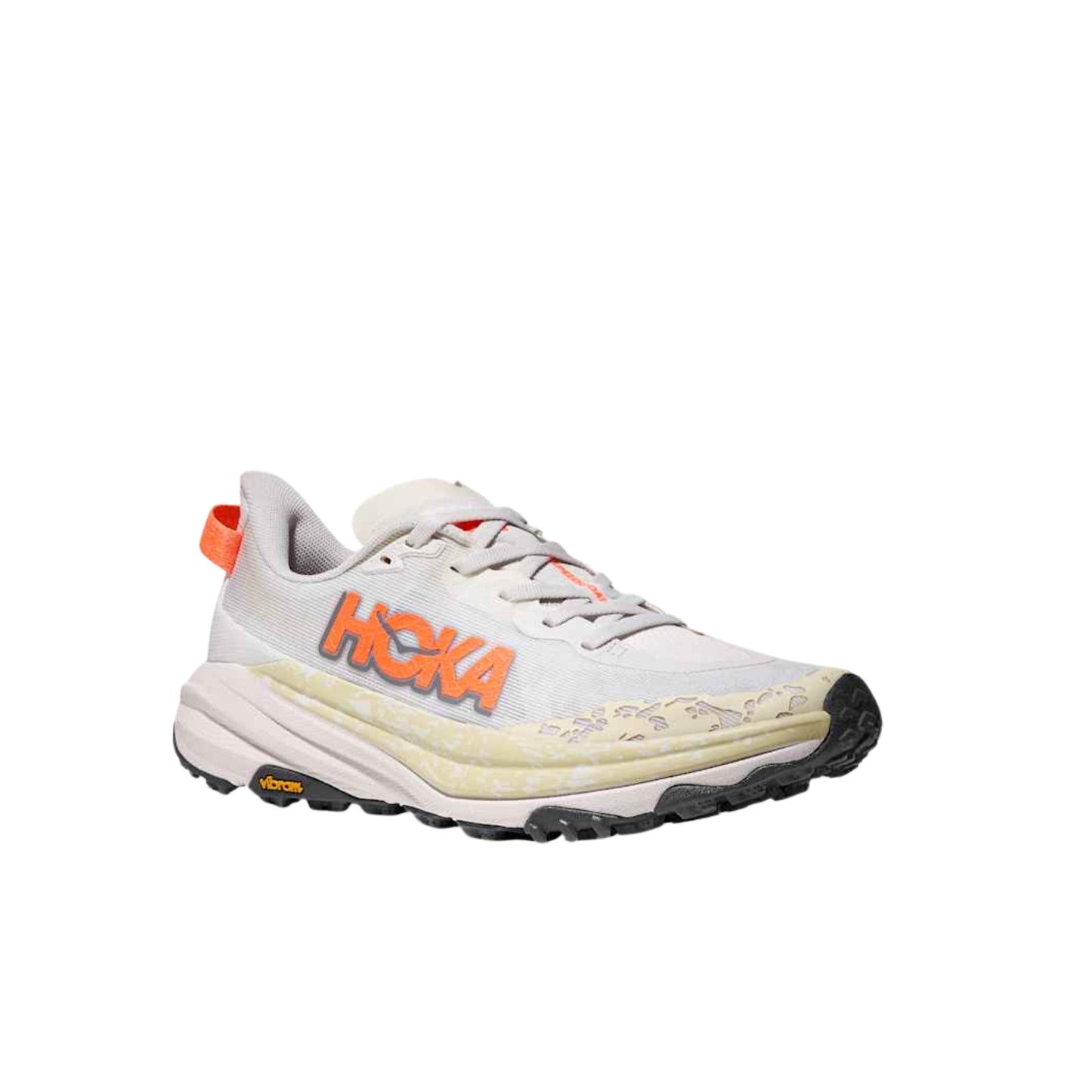 Zapatillas Hoka Speedgoat 6 W White - Neon Tangerine WNG