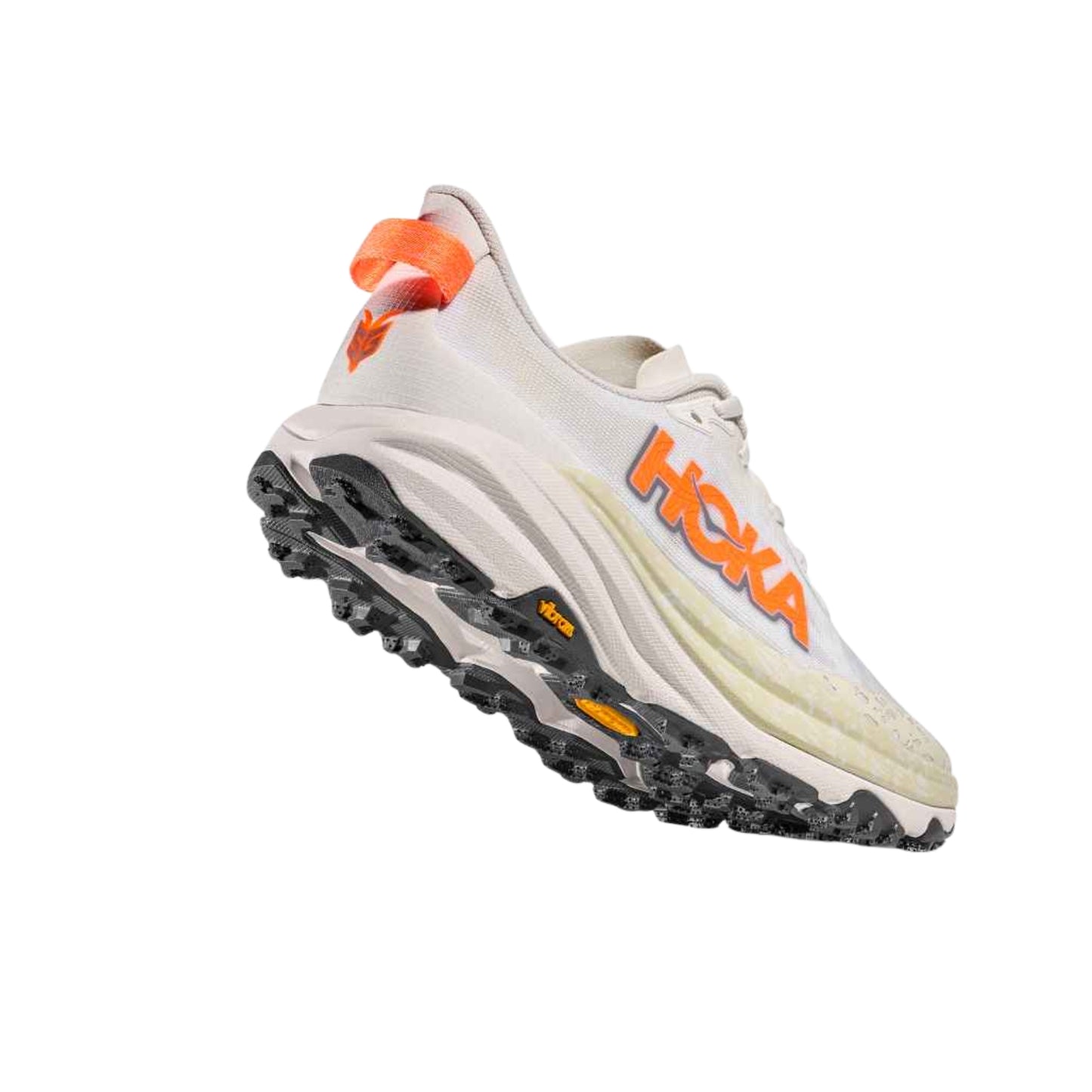 Zapatillas Hoka Speedgoat 6 White-Neon Tangerine WNG