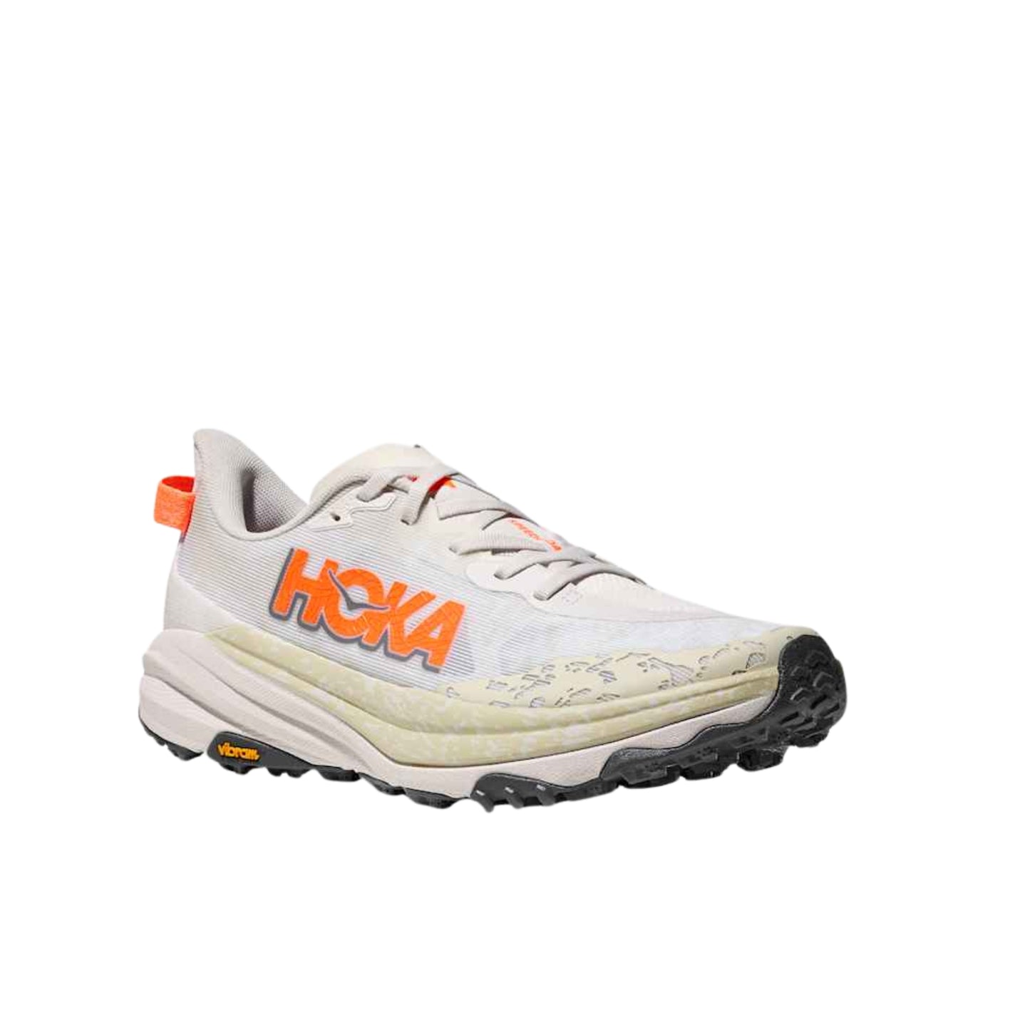 Zapatillas Hoka Speedgoat 6 White-Neon Tangerine WNG