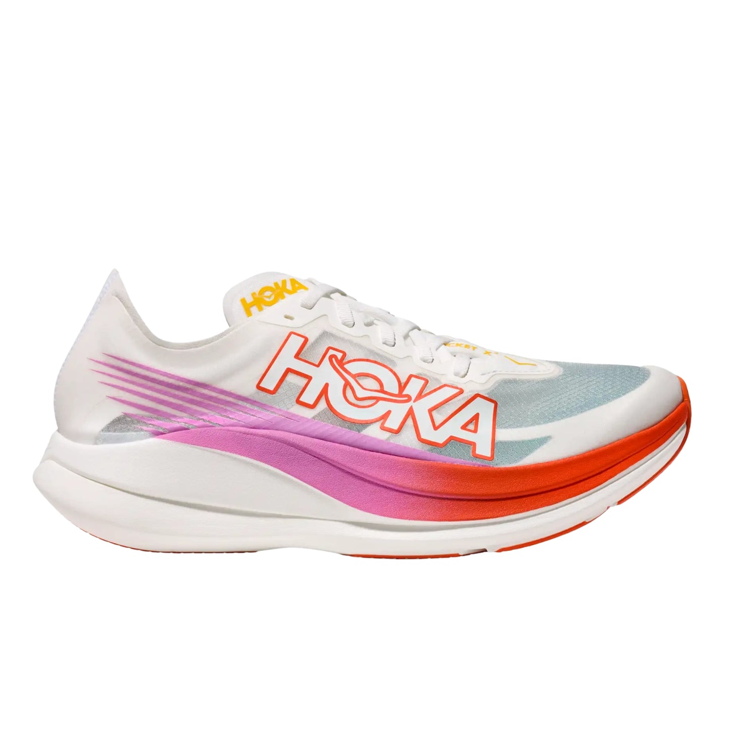 Zapatillas Hoka U Rocket X 2 Frost Lava FLV