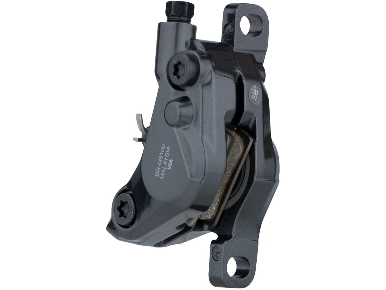 Kit Shimano Freno Disco Del. 2 Pist. Bl-M6100 + Br-M6100 + Latig.