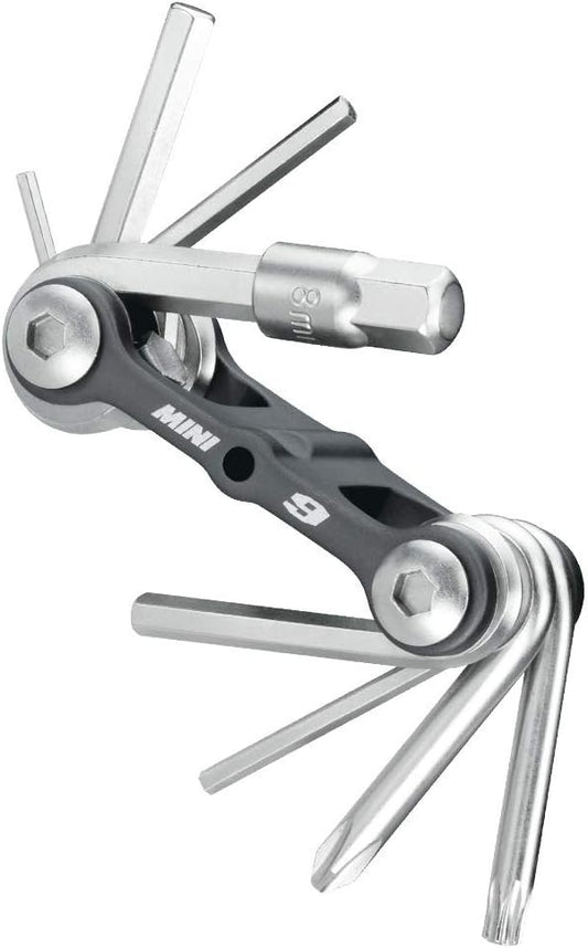 Herramienta de bicicleta 22 en 1 plegable multiherramienta Deluxe Kit de  herramientas de ciclismo con destornilladores y llave, pasador de expulsión