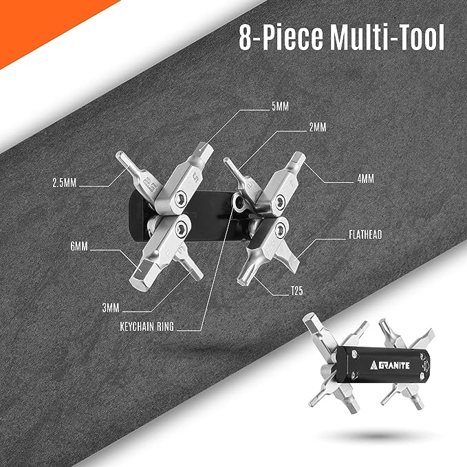 Herramientas Granite Stash Tool Kit Including Multi Road