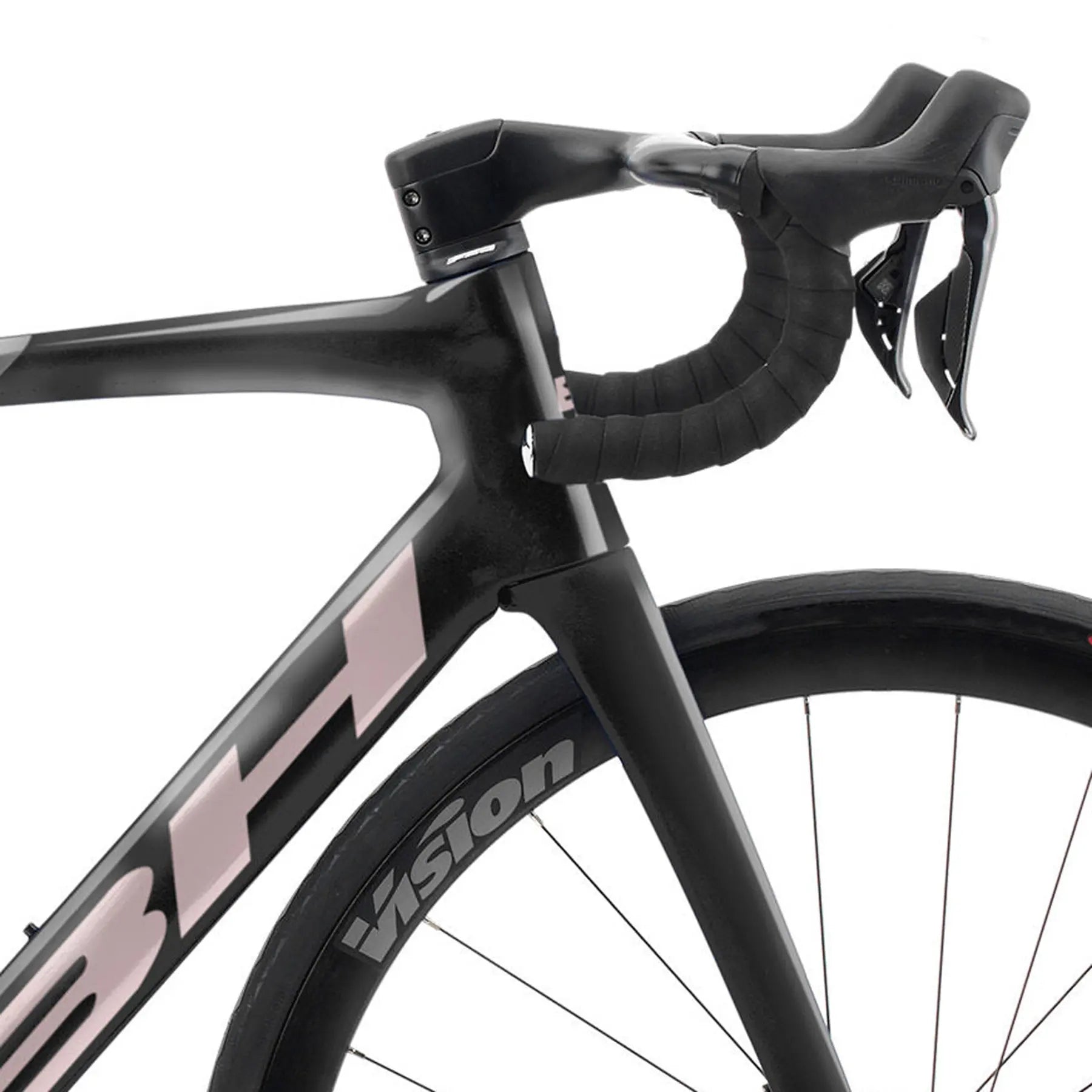 Bicicleta BH RS1 4.5 Negro-Cooper-Silver