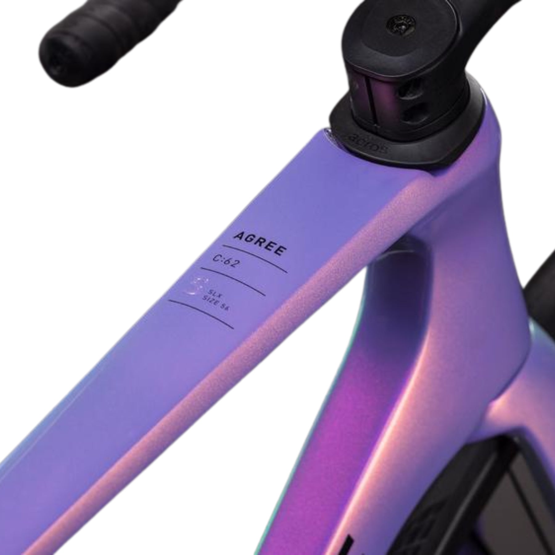 Bicicleta Cube Agree C:62 SLX Cosmicpurple´n´black