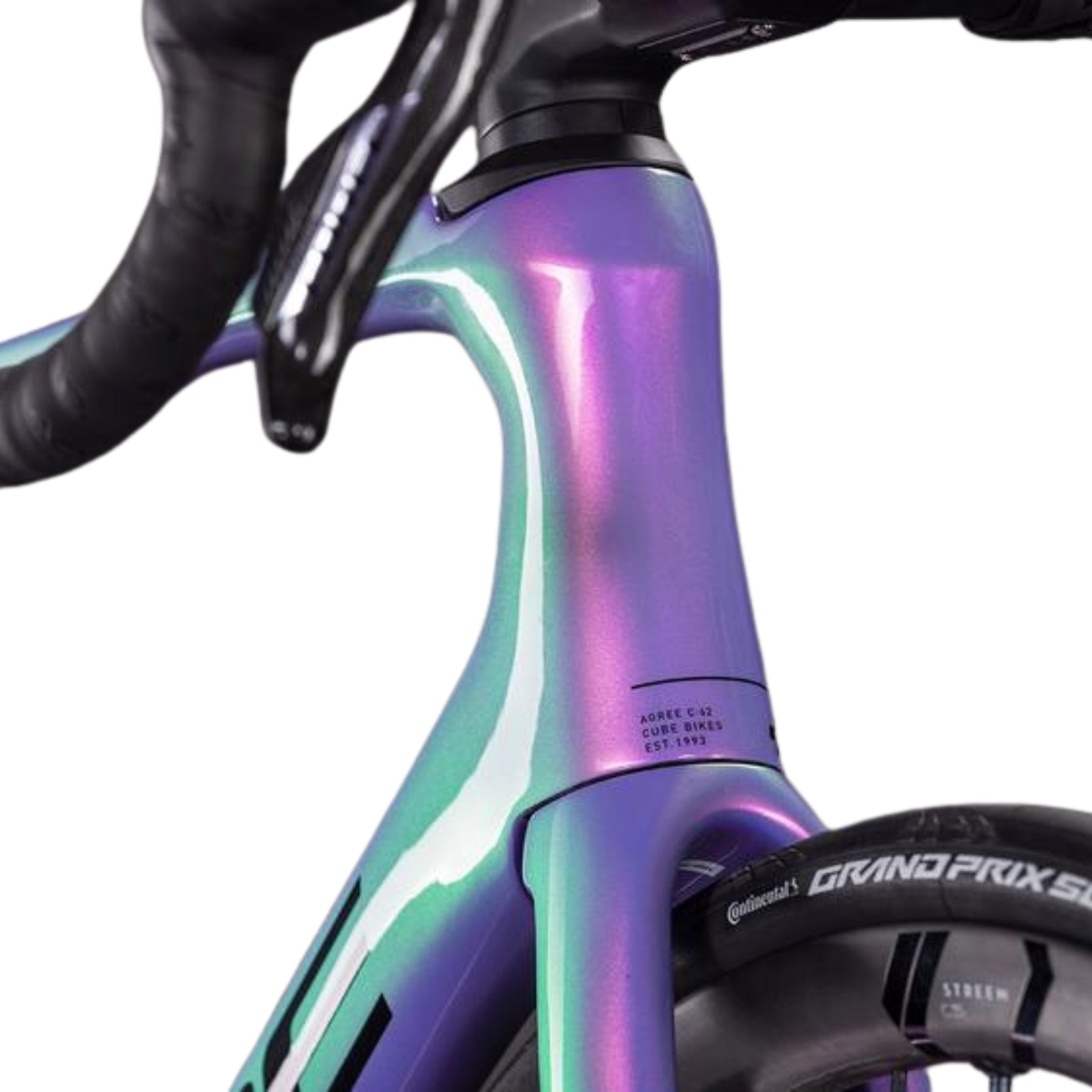 Bicicleta Cube Agree C:62 SLX Cosmicpurple´n´black