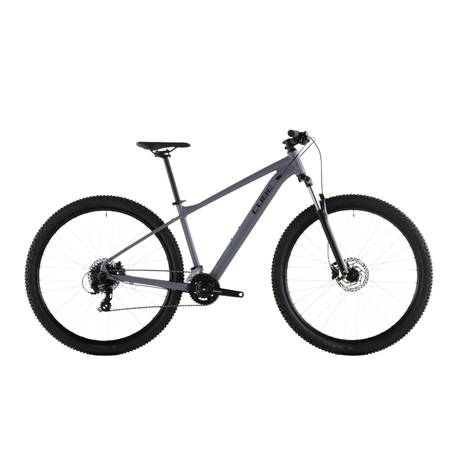 Bicicleta Cube Aim ONE Smoke´n´black