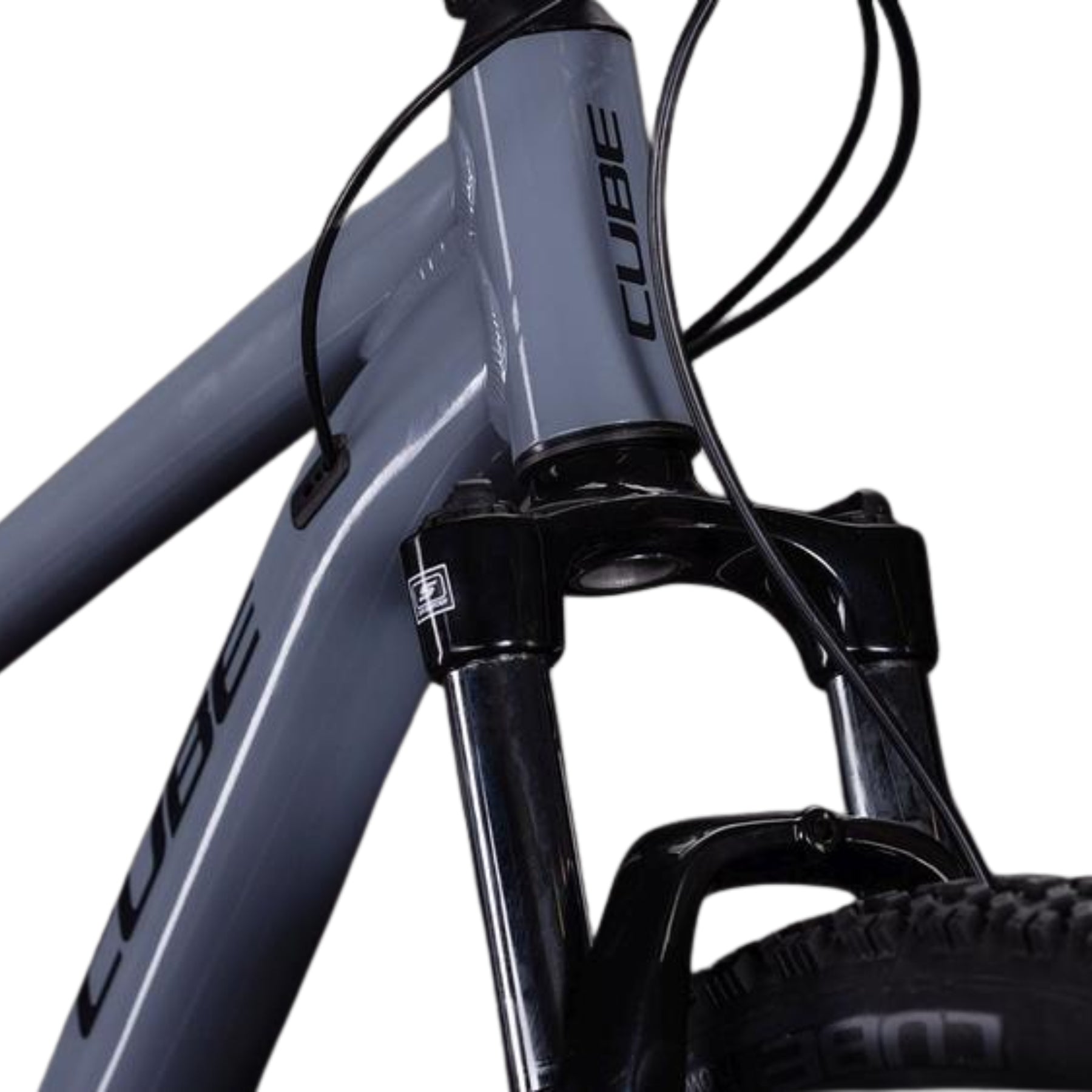 Bicicleta Cube Aim ONE Smoke´n´black