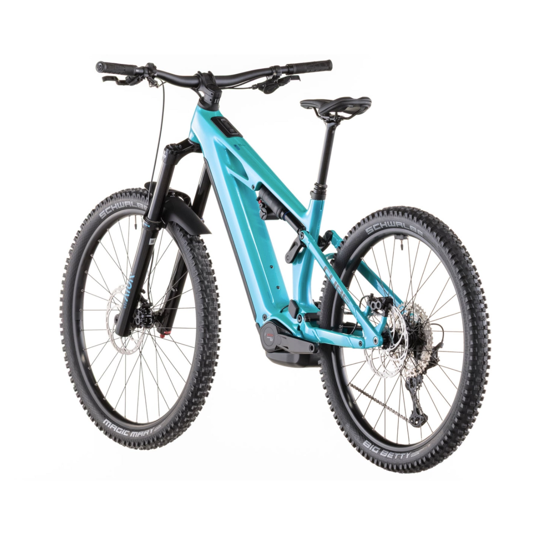 Bicicleta Cube Stereo Hybrid One77 Race 800 (Swimmingpool & black)