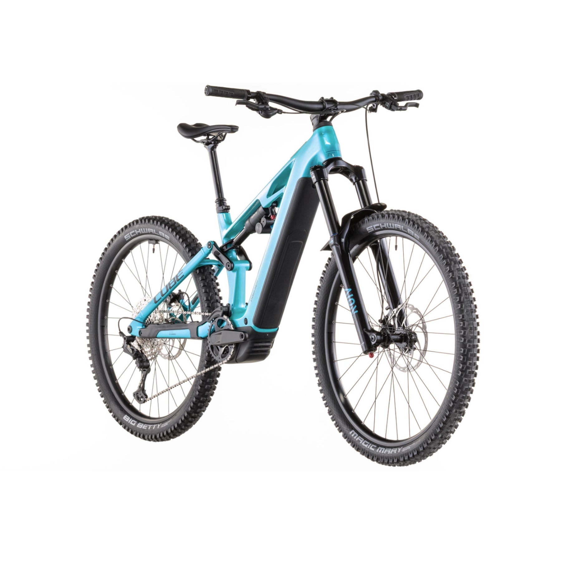 Bicicleta Cube Stereo Hybrid One77 Race 800 (Swimmingpool´n´black)