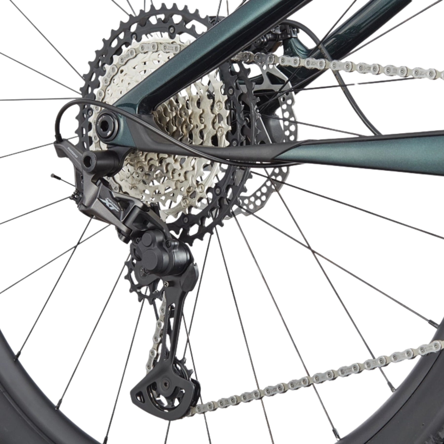 Bicicleta MTB Cannondale Scalpel Carbon 3 Gunmetal/Green