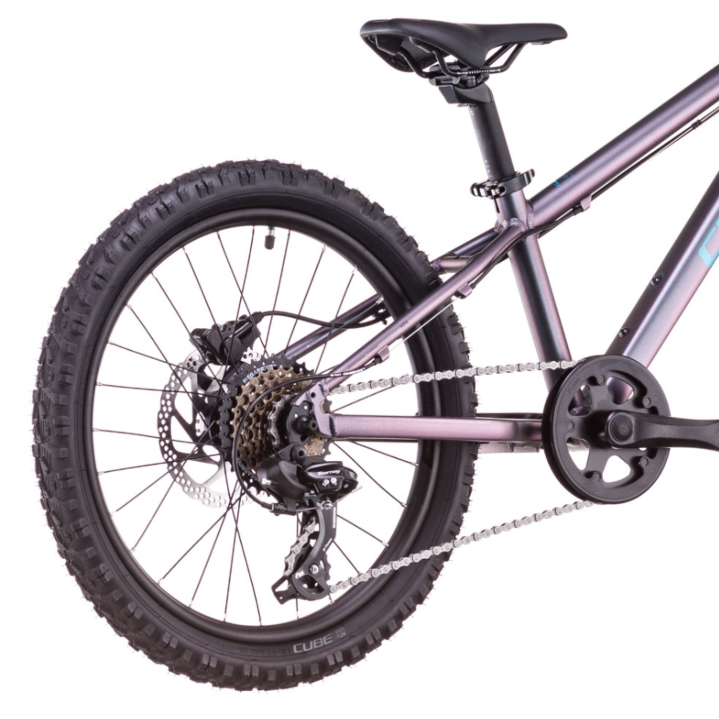 Bicicleta Niño Cube Acid 200 Disc (Galactic´n´Cyan)