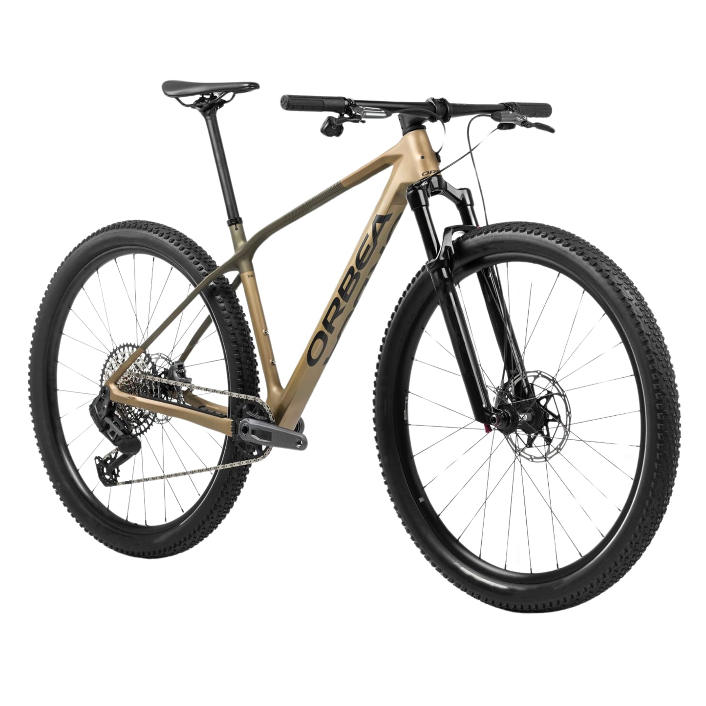 Bicicleta Orbea Alma M20 2024 Baobab Brown-Green Gold Matt