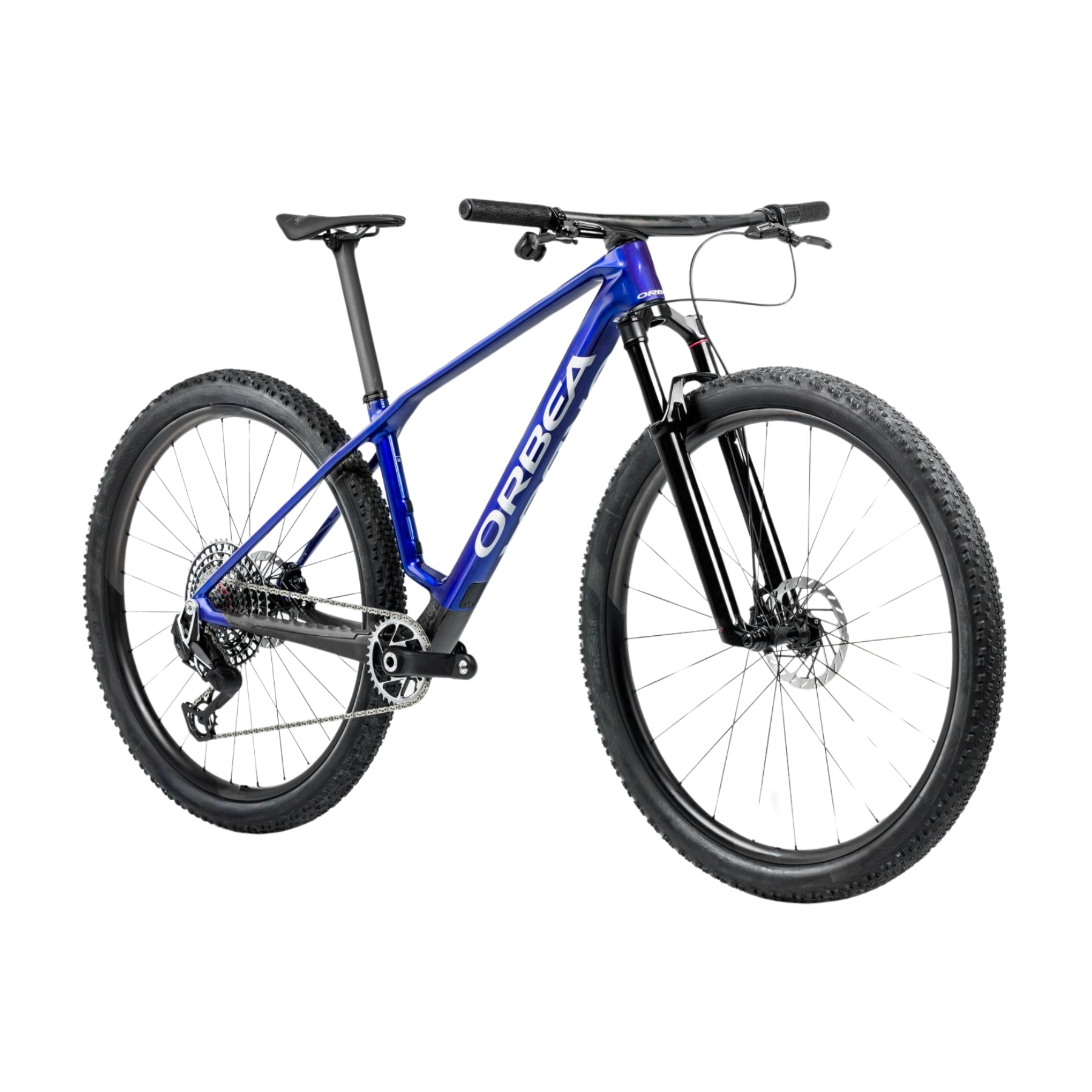 Bicicleta Orbea Alma M30 2025 Cobalt Blue (Gloss)-Carbon Raw Matt