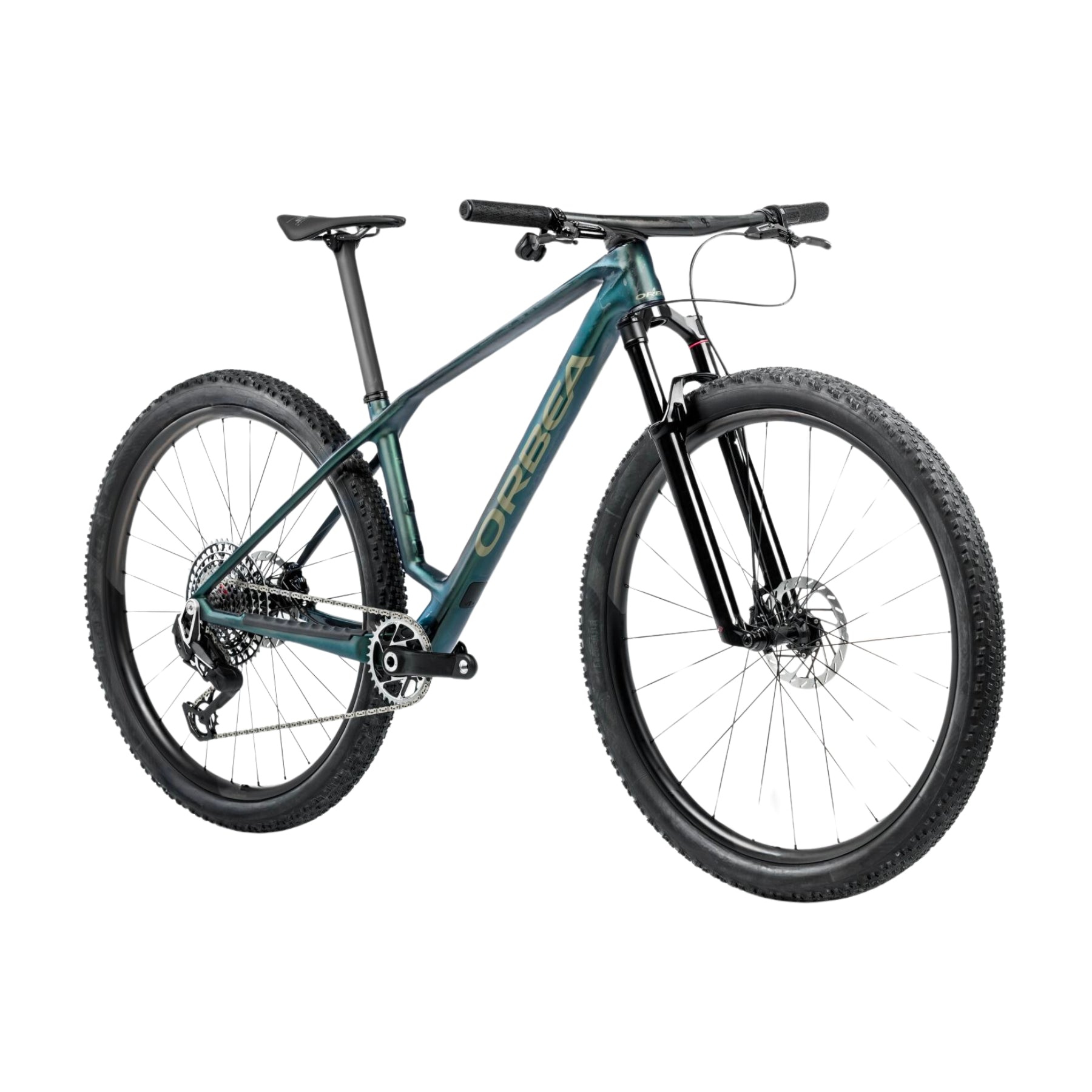 Bicicleta Orbea Alma M30 2025 Seaweed Carbon View Matt-Gloss